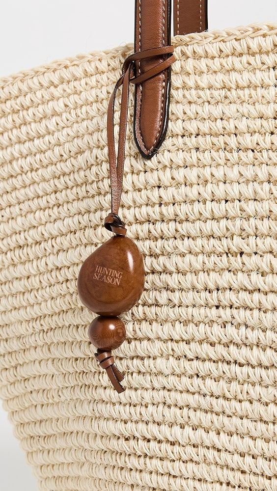Hunting Season Market Tote In Fique 
