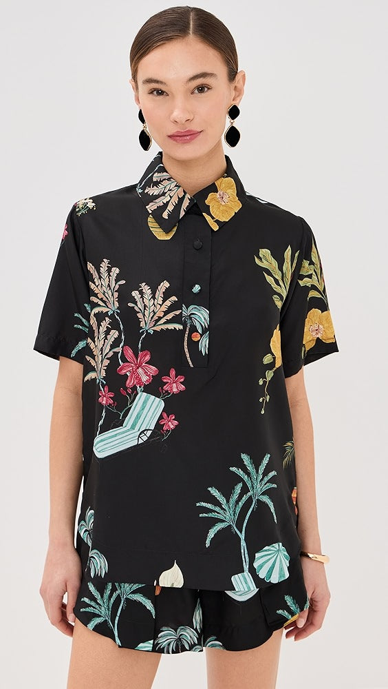 Isla &amp; White Sol Top