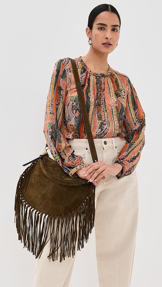 Sac souple à fermeture éclair Oskan d'Isabel Marant