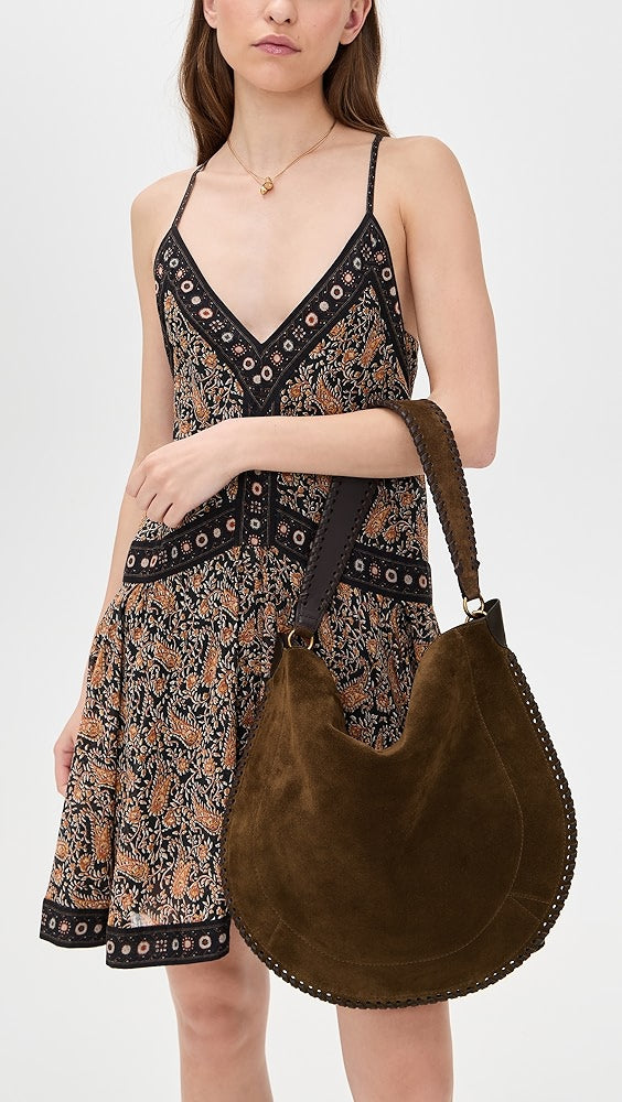 Isabel Marant Oskan Hobo Sac à bandoulière souple