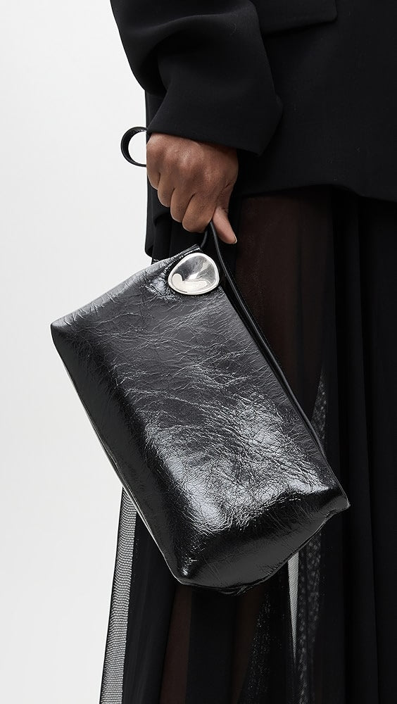 Jil Sander Jewel Zip Shoulder Bag