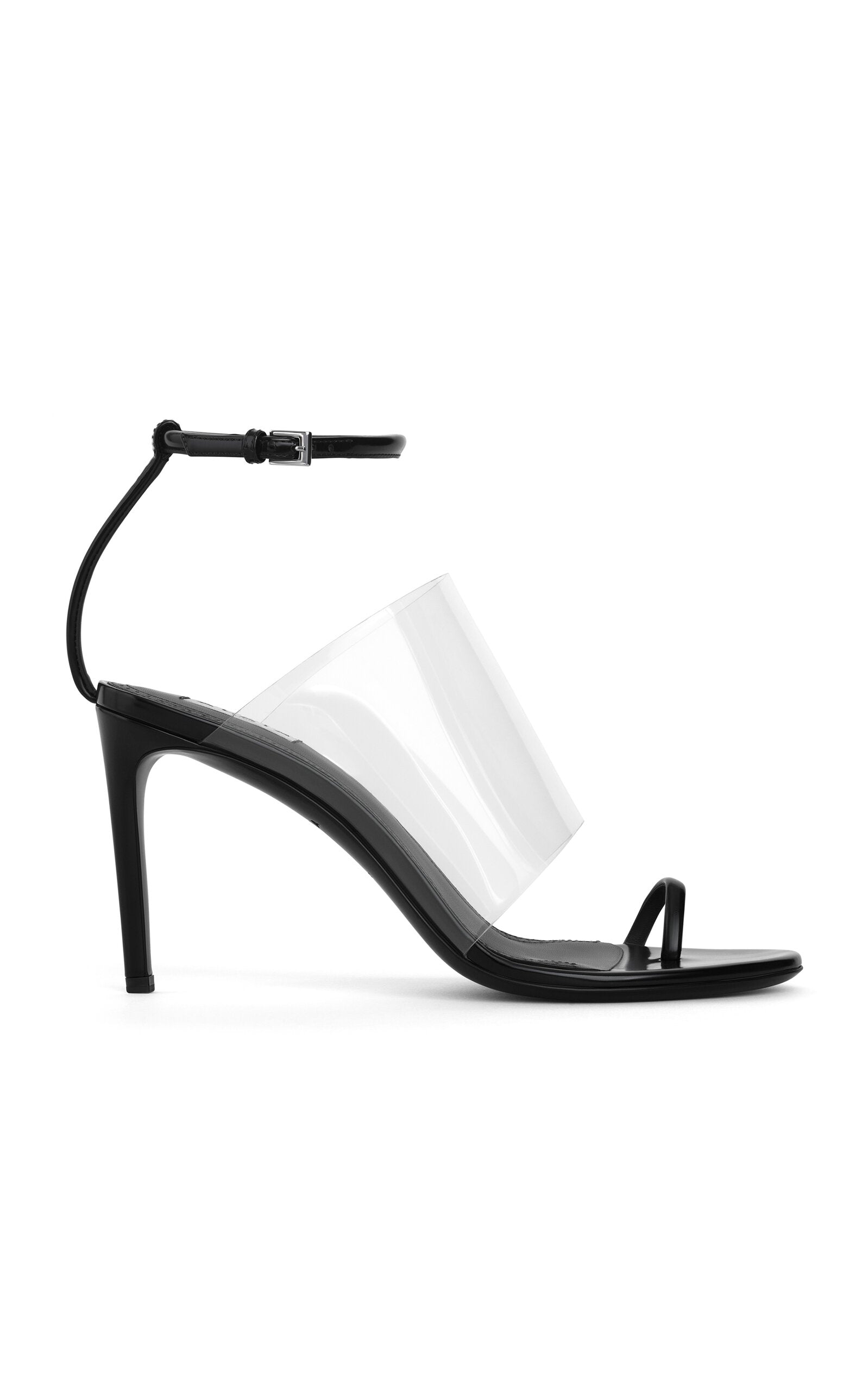 Sandales asymétriques en cuir PU ALAÏA