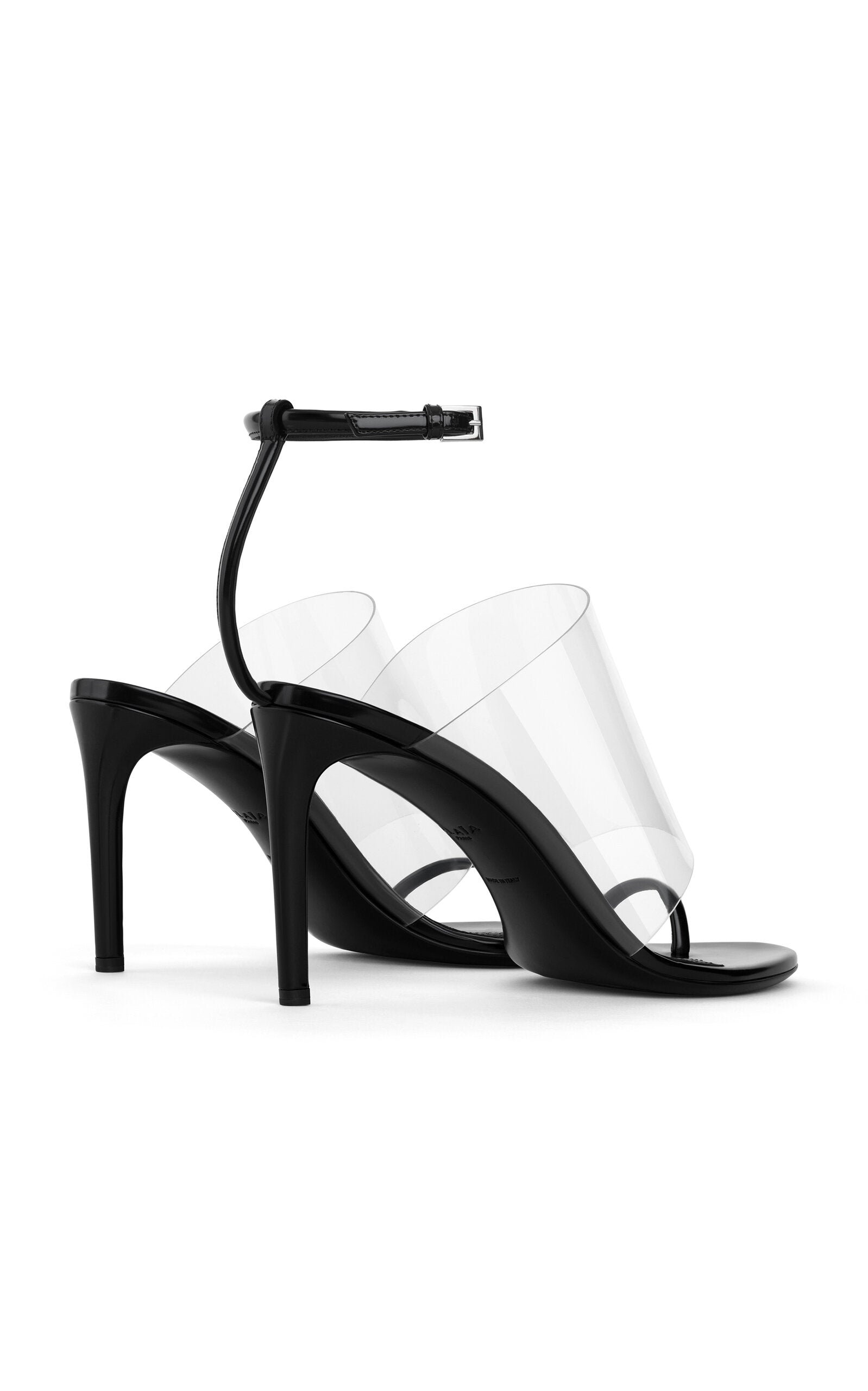 Sandales asymétriques en cuir PU ALAÏA