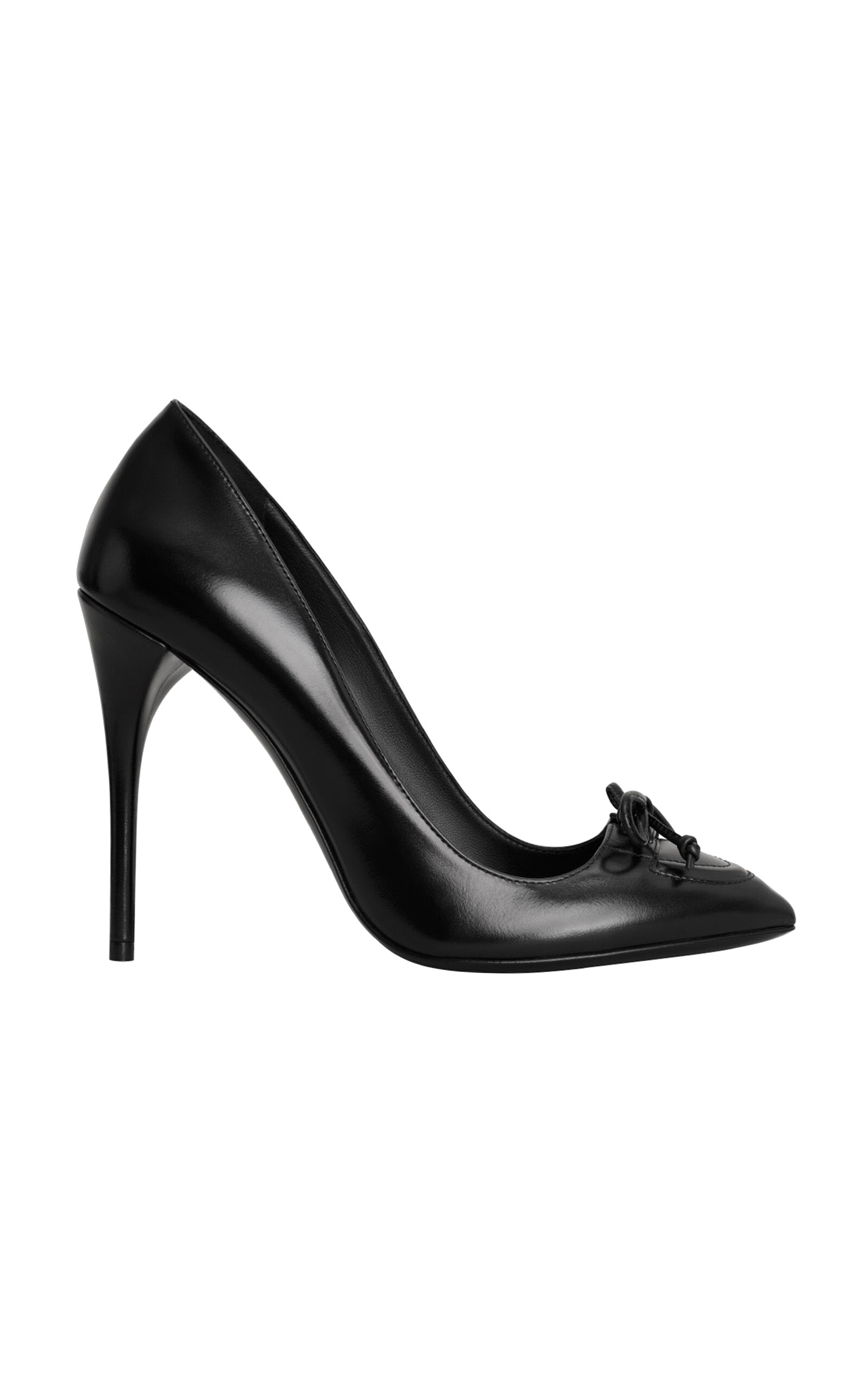 Escarpins en cuir à nœud ALAÏA