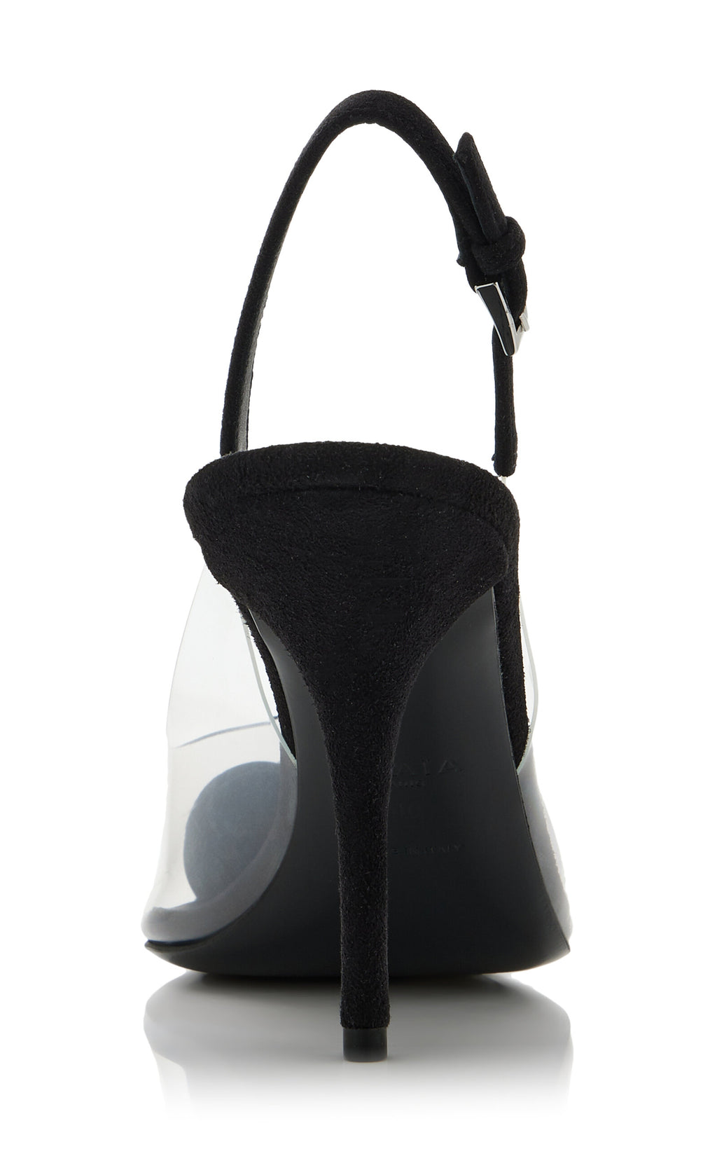 ALAÏA Escarpins à bride arrière en daim Le Cœur