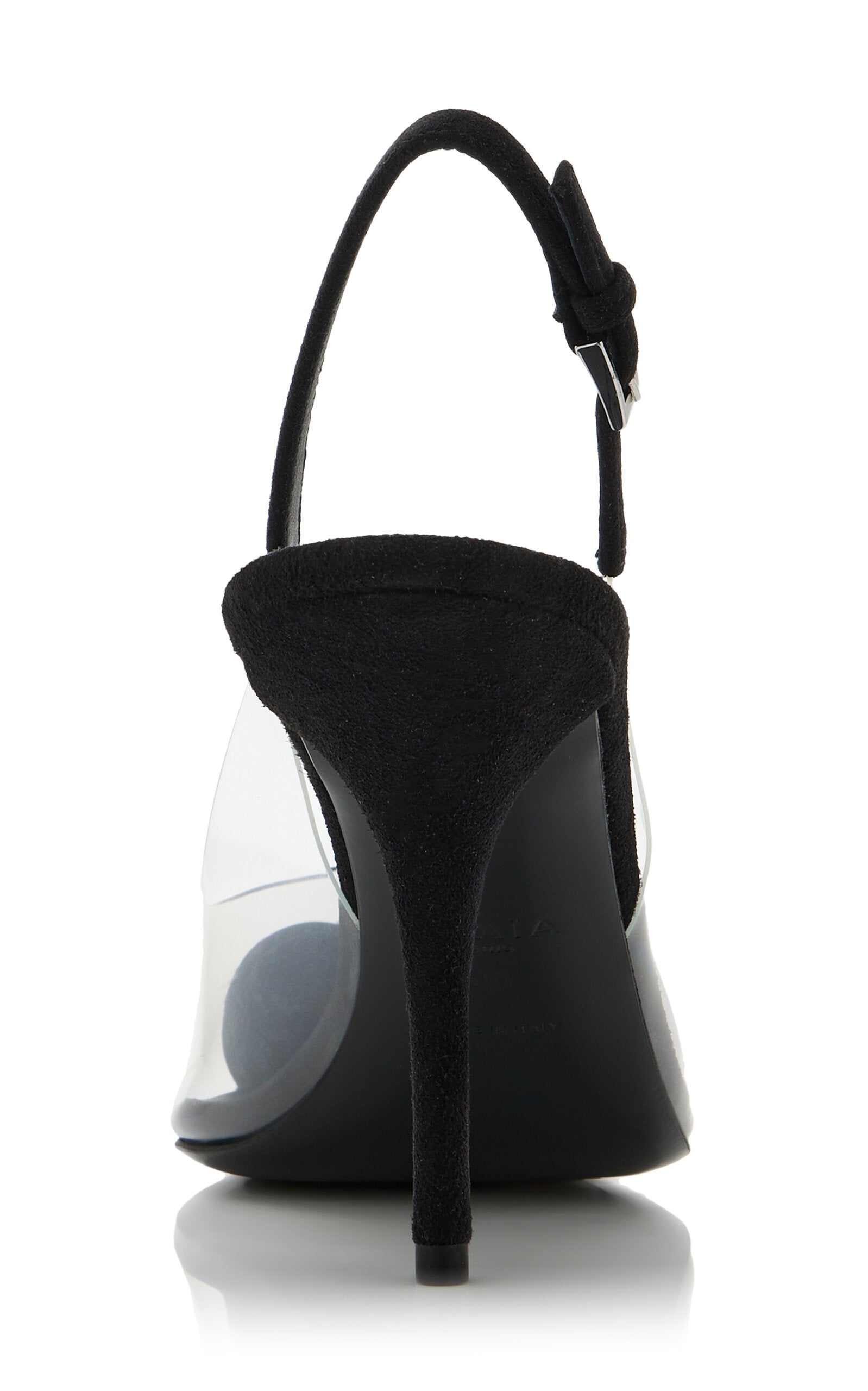 ALAÏA Escarpins à bride arrière en daim Le Cœur