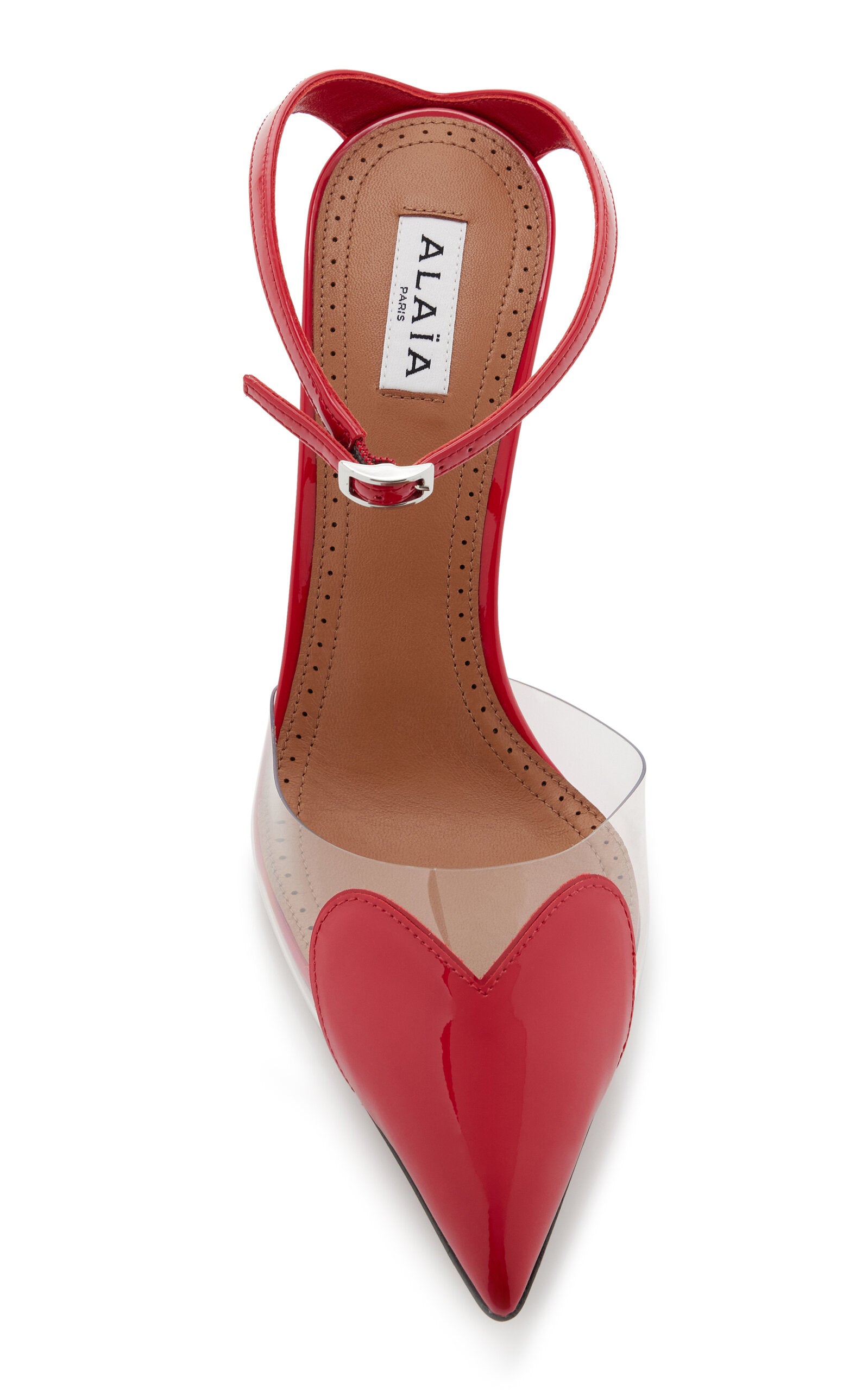Escarpins ALAÏA Cuir Verni, PVC