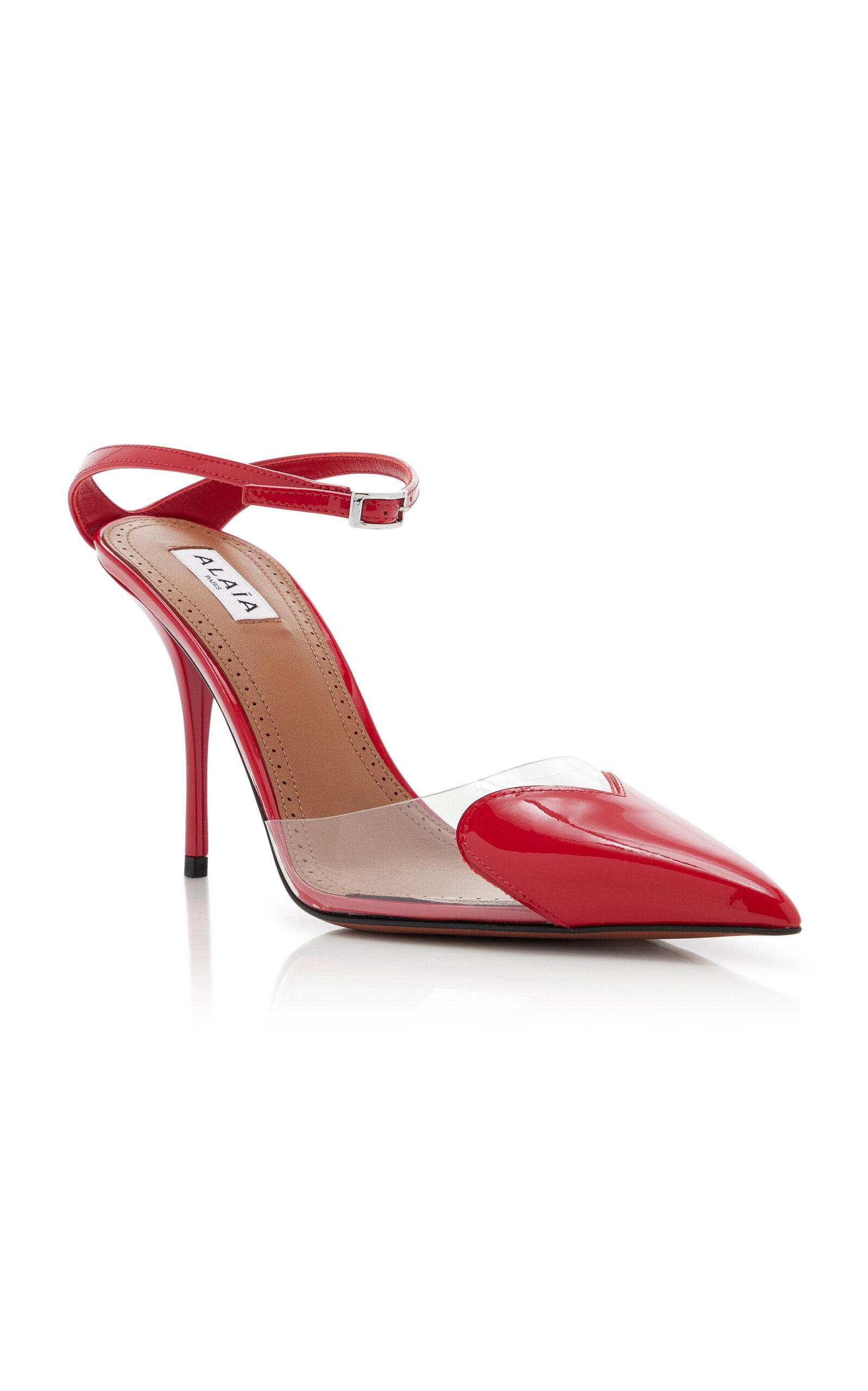 Escarpins ALAÏA Cuir Verni, PVC