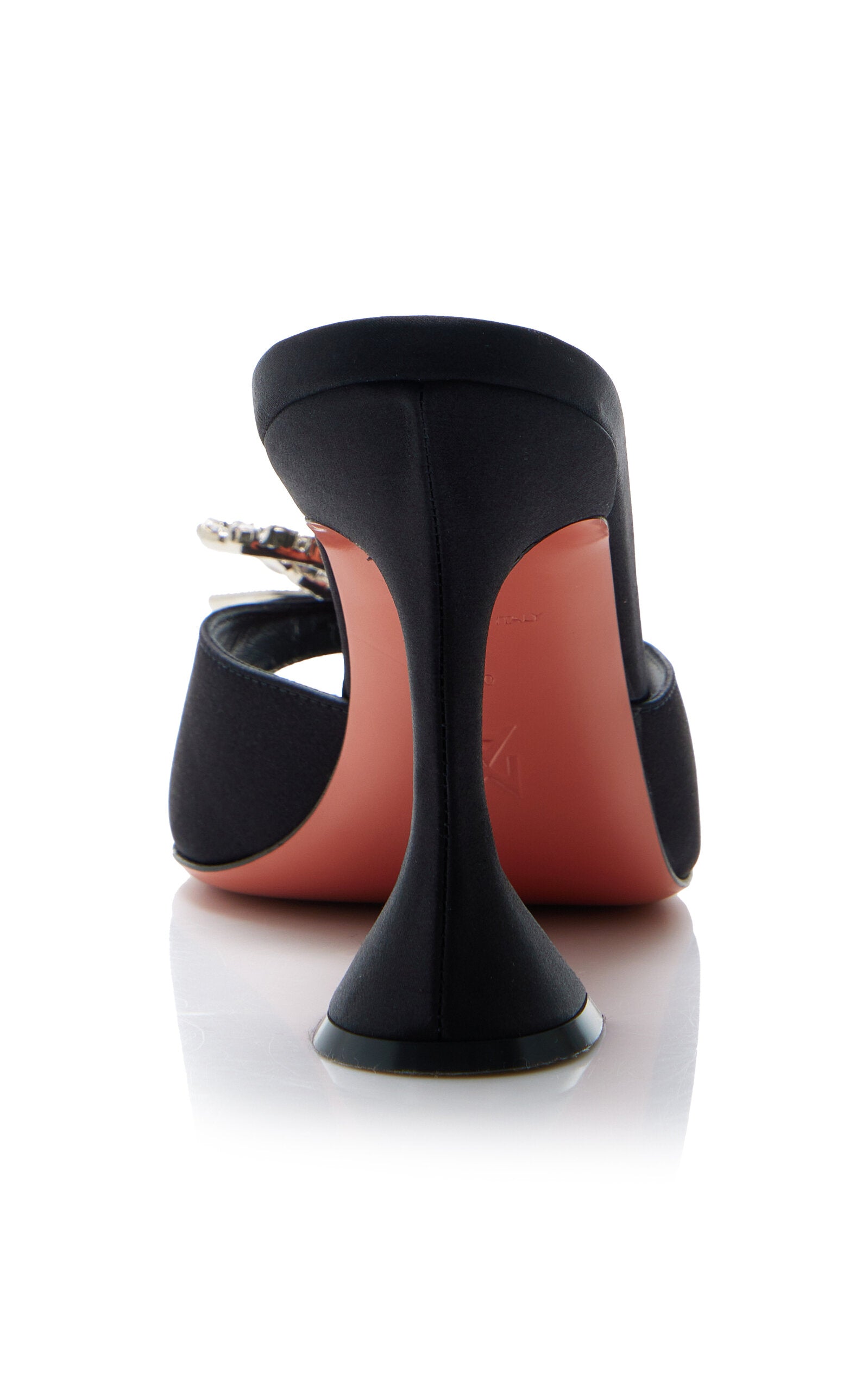 Amina Muaddi Rosie Satin Sandals