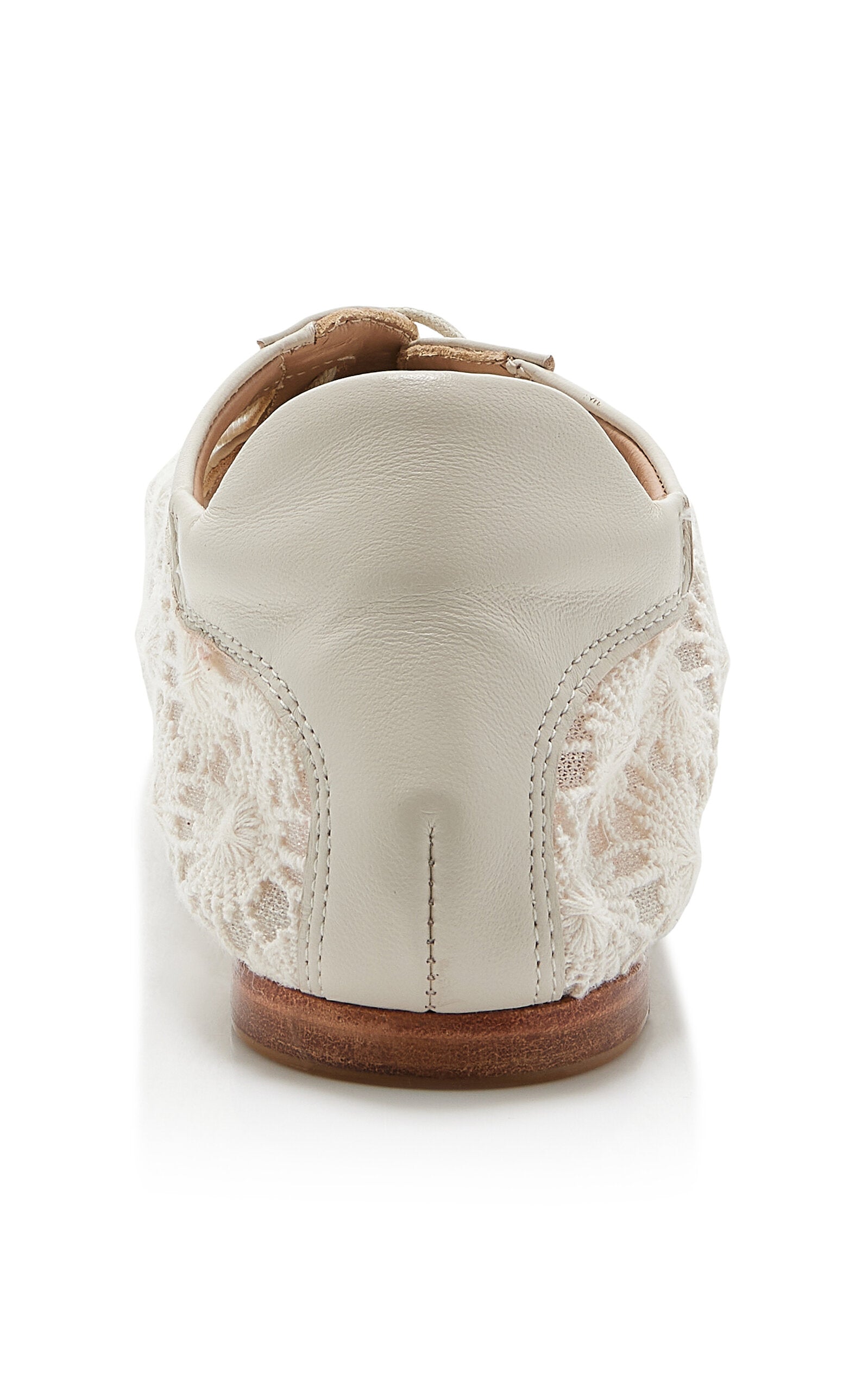 Chaussures Oxford Antonia en dentelle exclusives d'Andrea Gomez