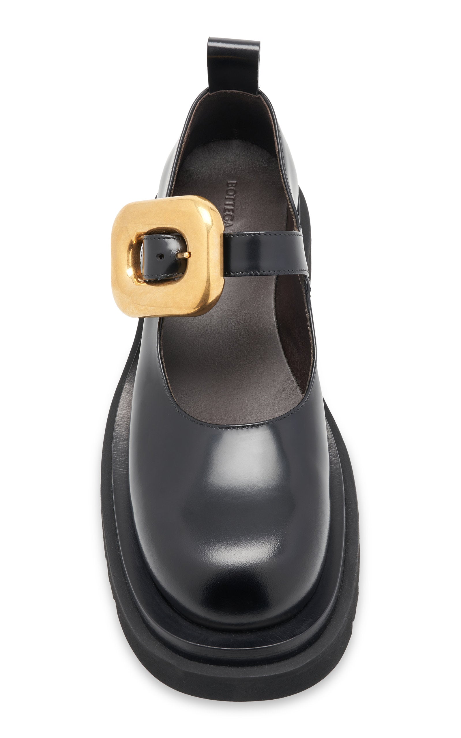 Bottega Veneta Lug-Sole Vinyl Flats