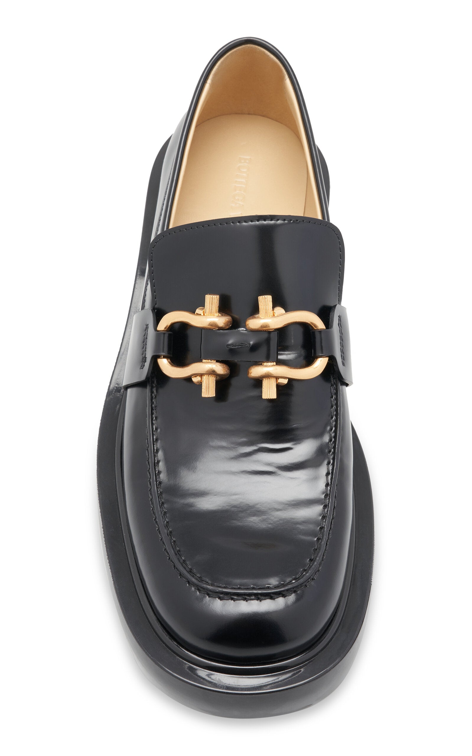 Bottega Veneta Monsieur Leather Loafers