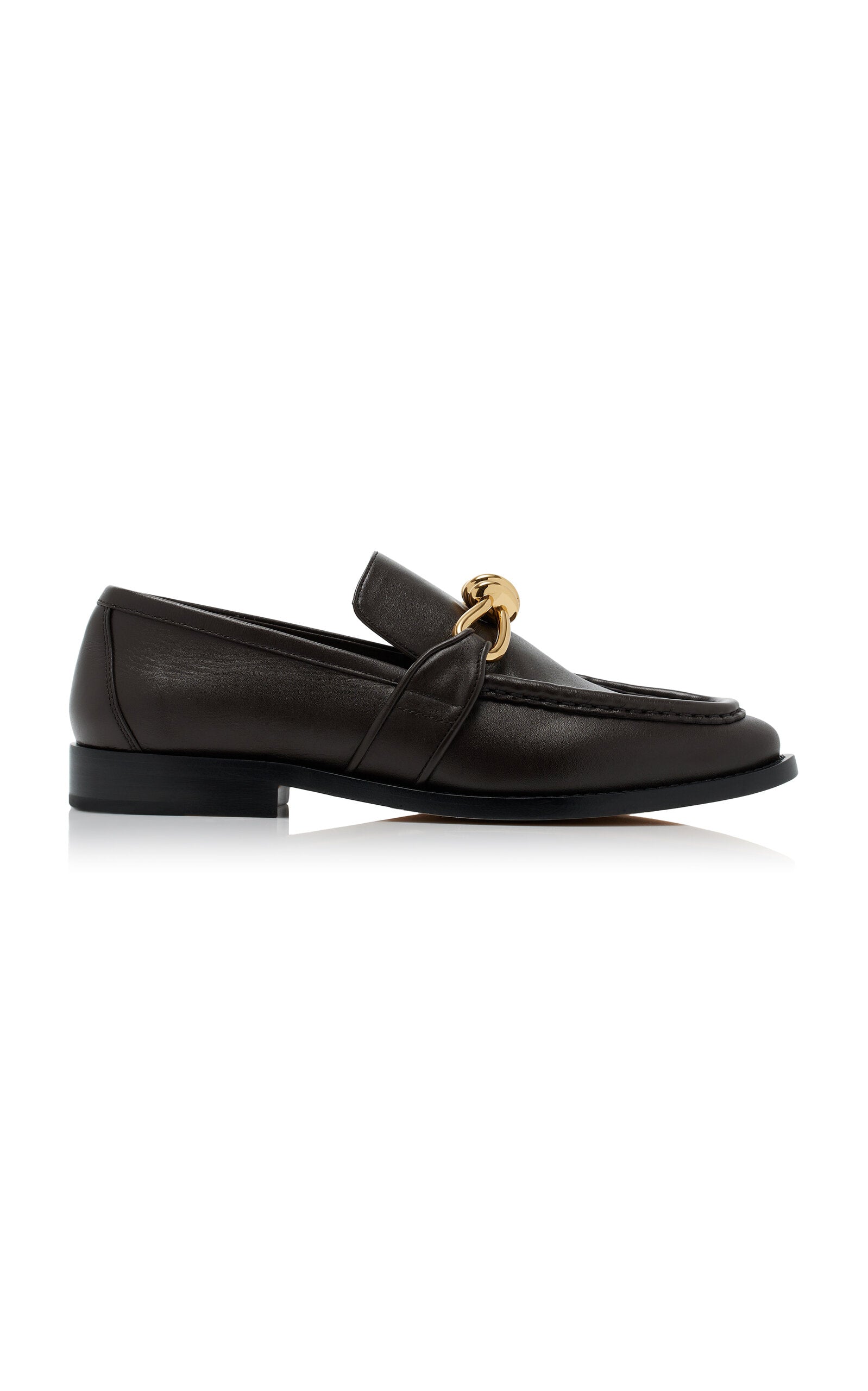 Bottega Veneta Astaire Leather Loafers