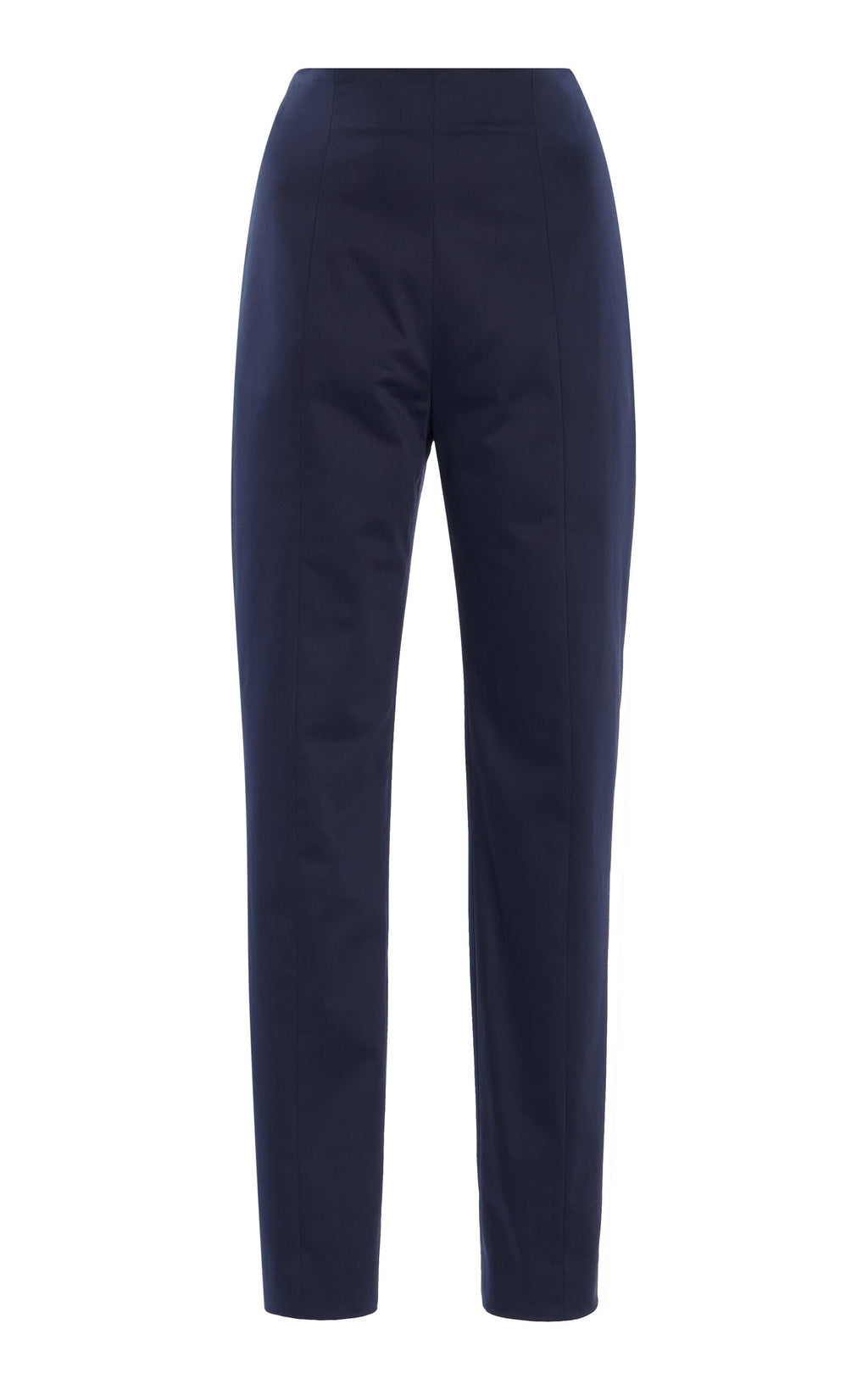 Pantalon court droit en coton stretch Carolina Herrera