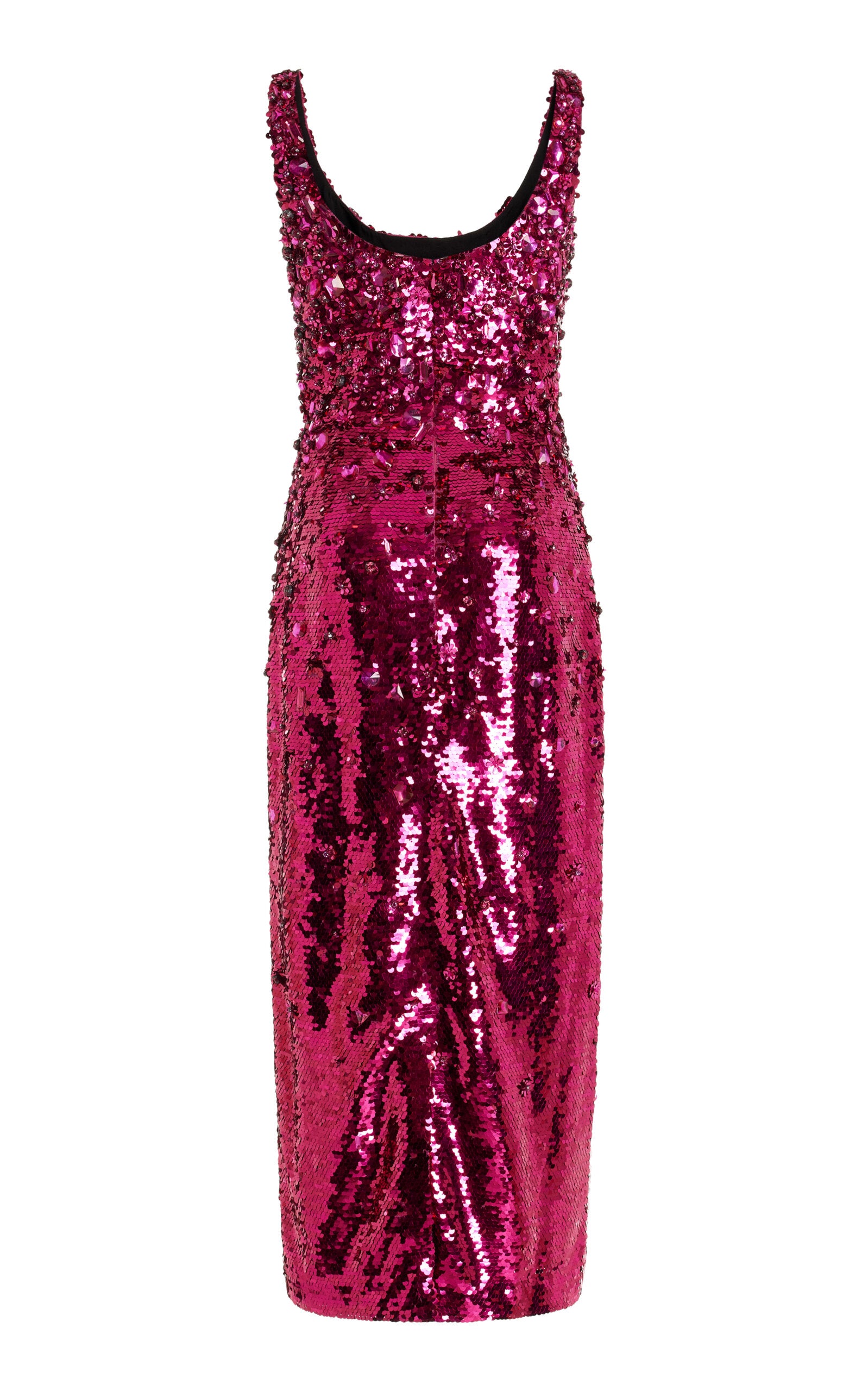 Carolina Herrera Sequined Midi Dress