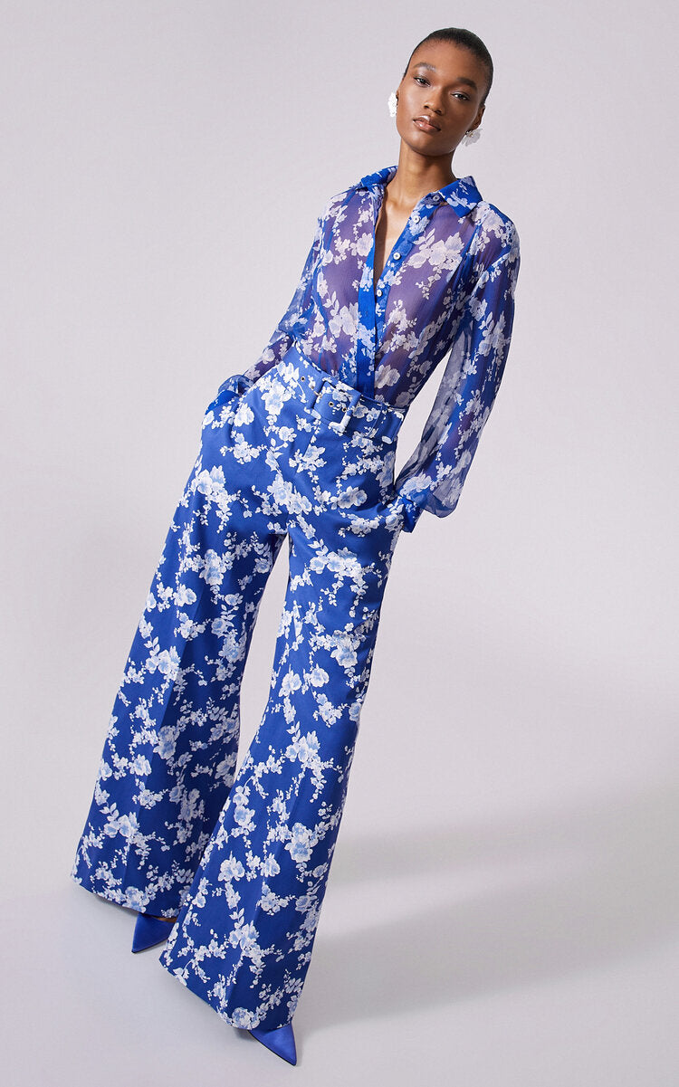 Carolina Herrera Silk Chiffon Shirt
