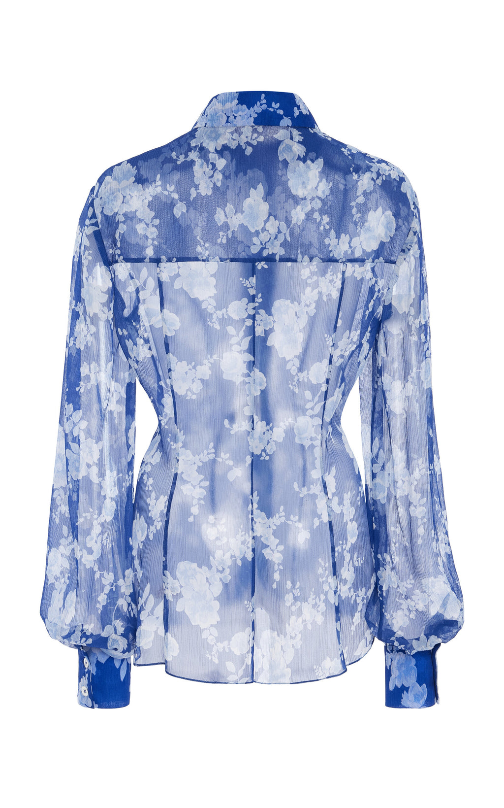 Chemise en mousseline de soie Carolina Herrera