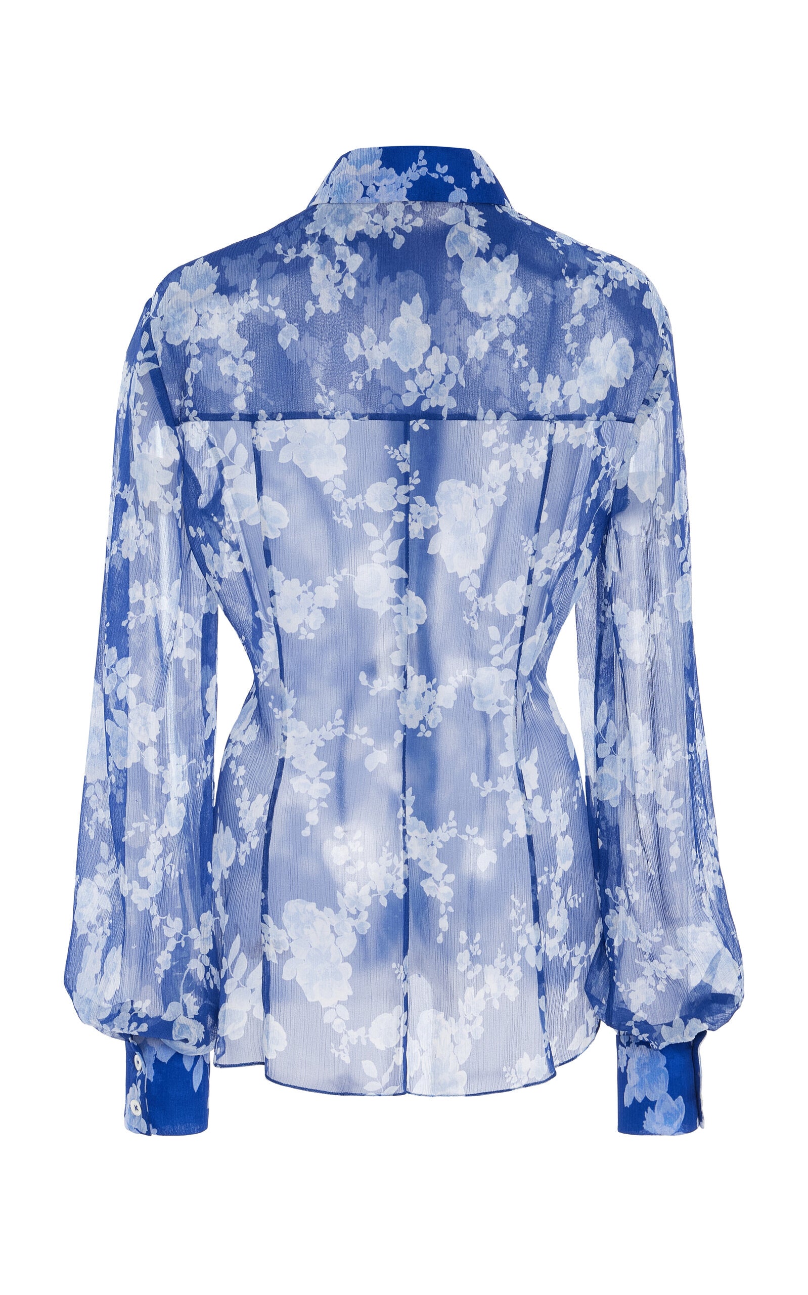 Carolina Herrera Silk Chiffon Shirt