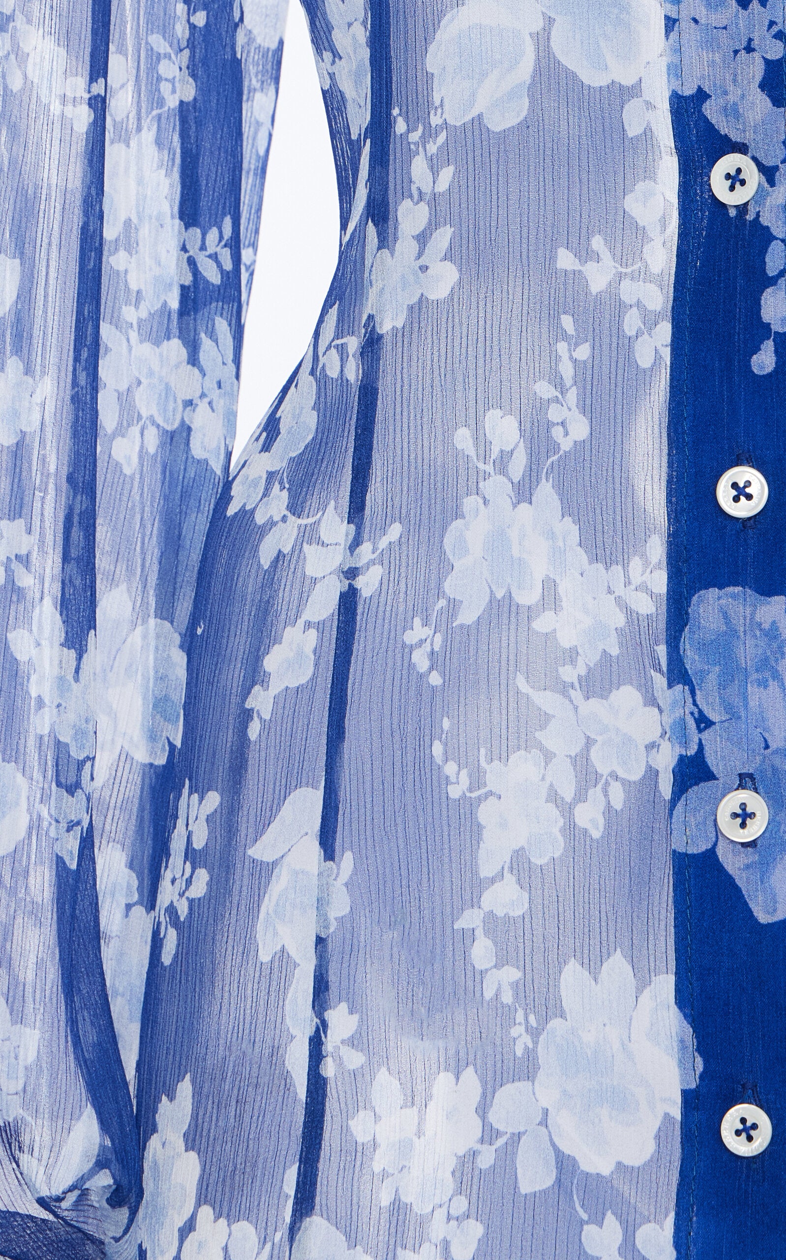 Carolina Herrera Silk Chiffon Shirt