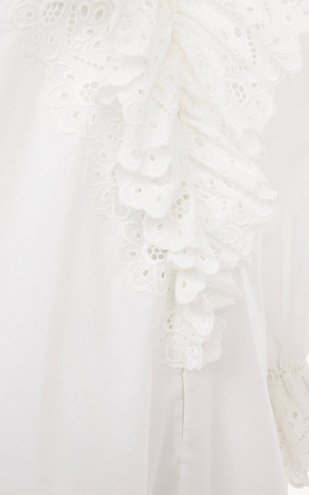 Chloé Ruffled Cotton Top