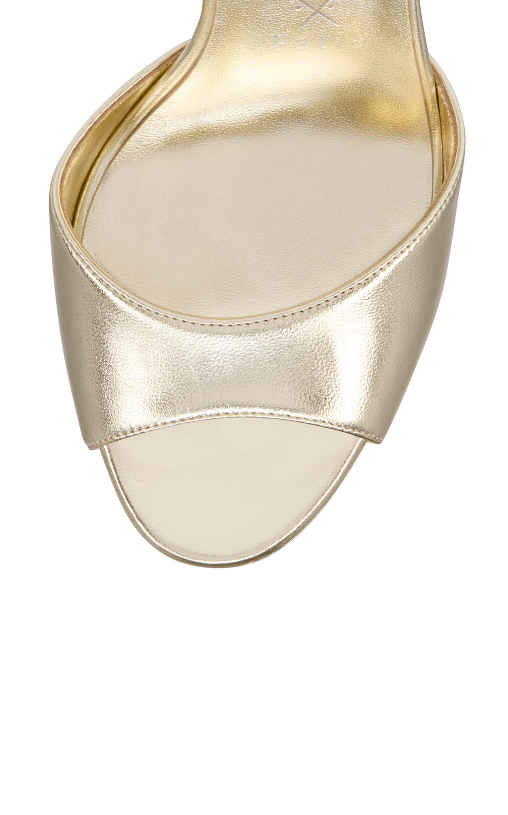 Christian Louboutin Sandaloo 130mm Metallic-Leather Platform Sandals