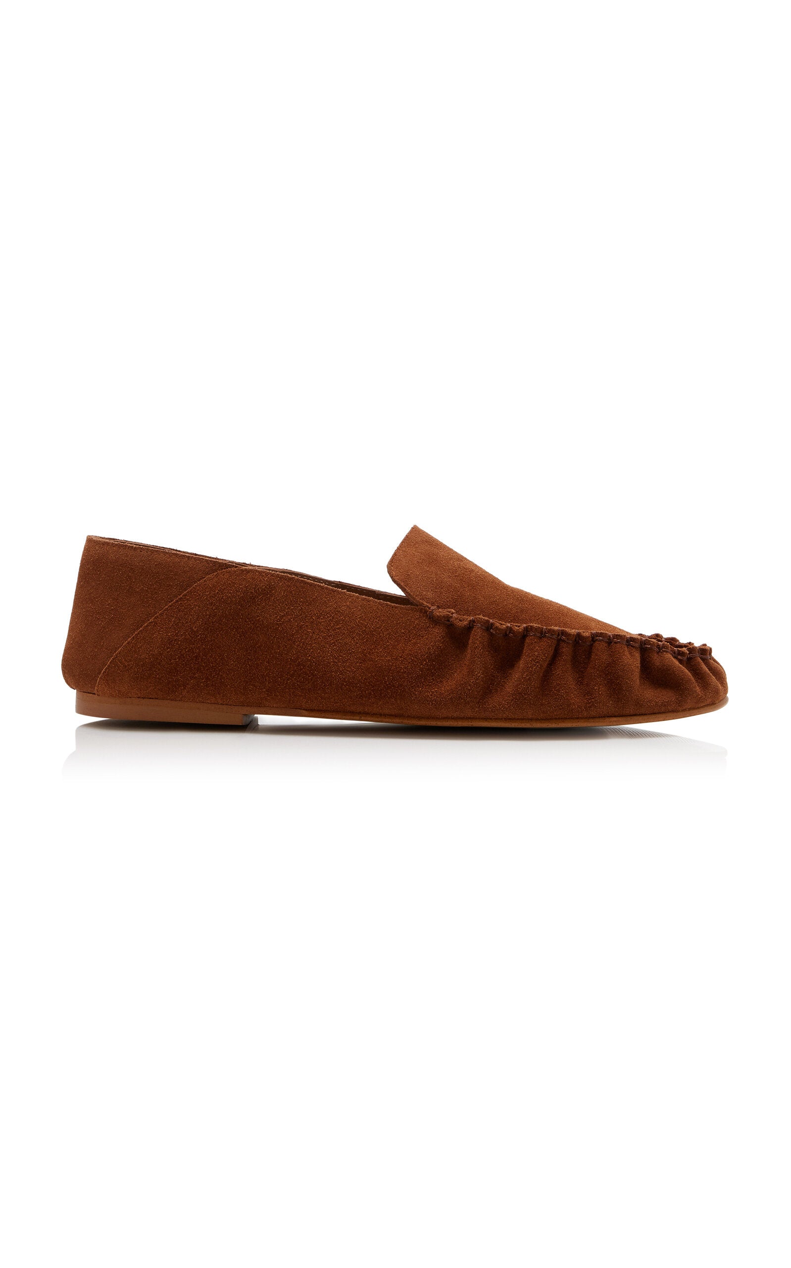 Flattered Bonbon Suede Loafers