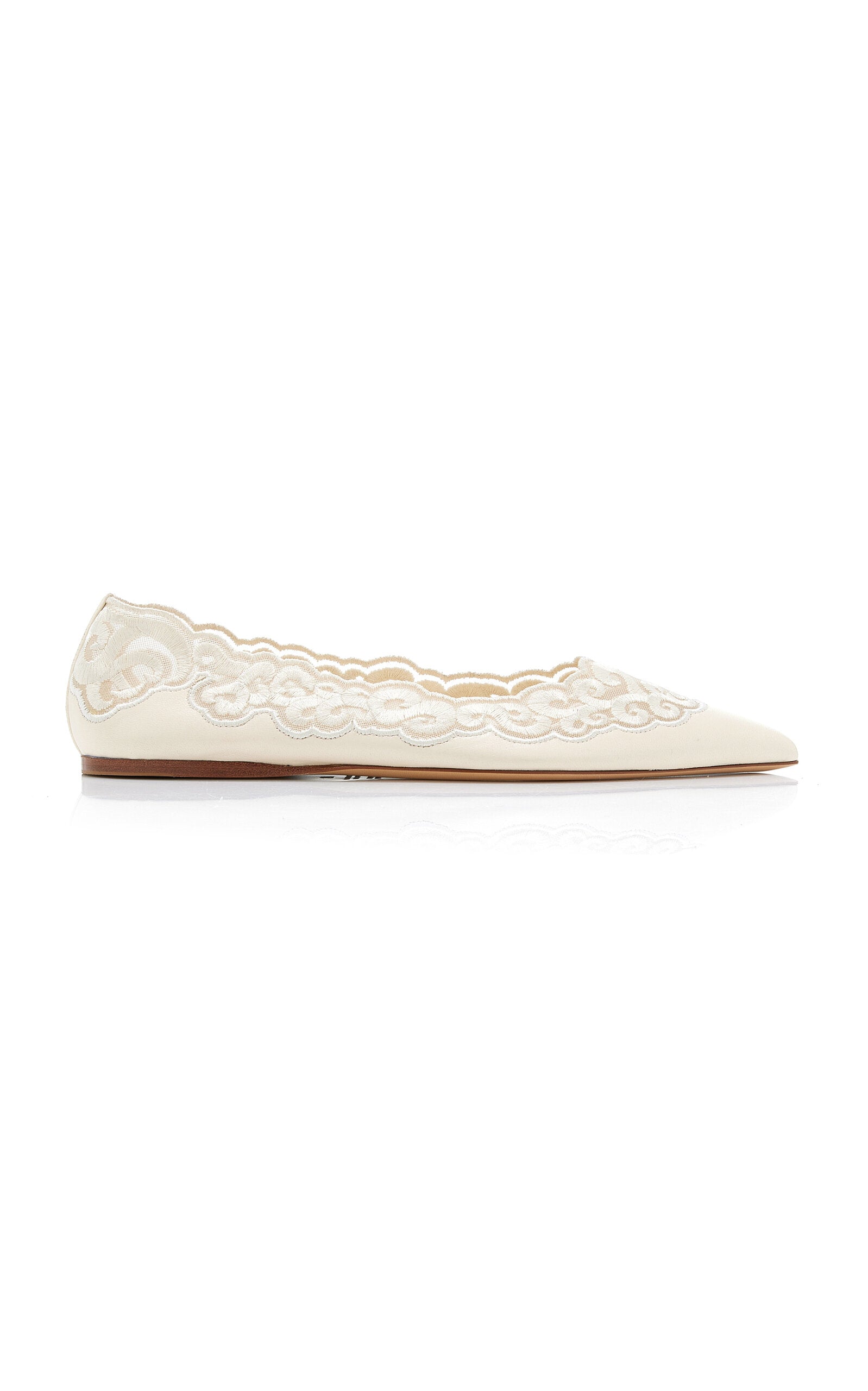 Gabriela Hearst Ziva Leather Flats