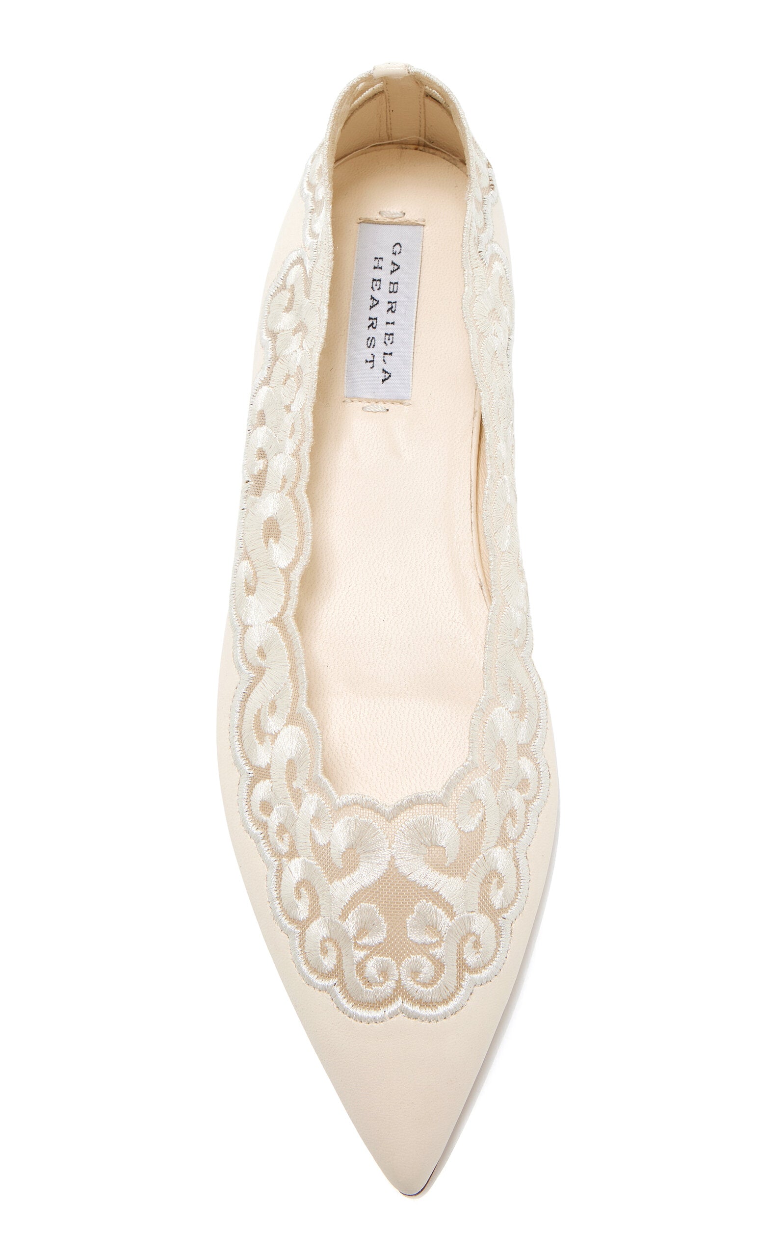 Gabriela Hearst Ziva Leather Flats