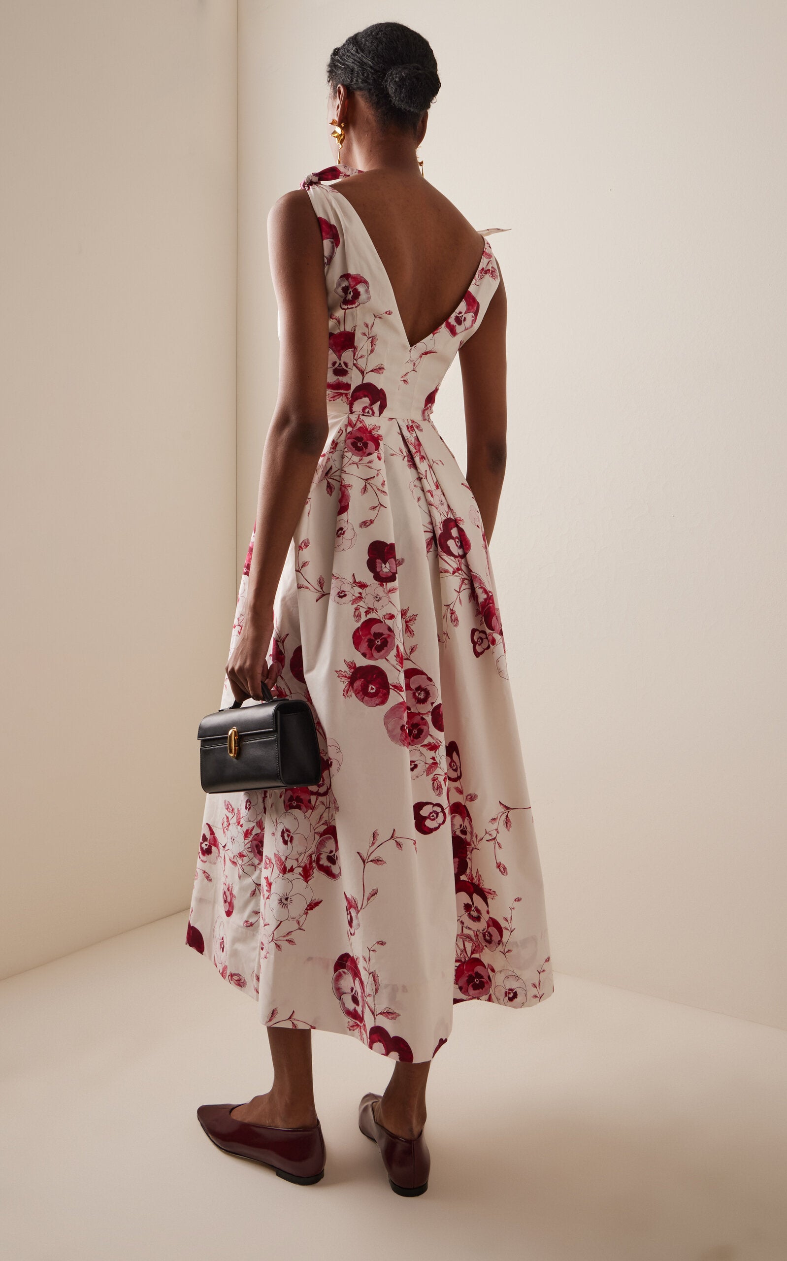 Giambattista Valli Floral Poplin Dress