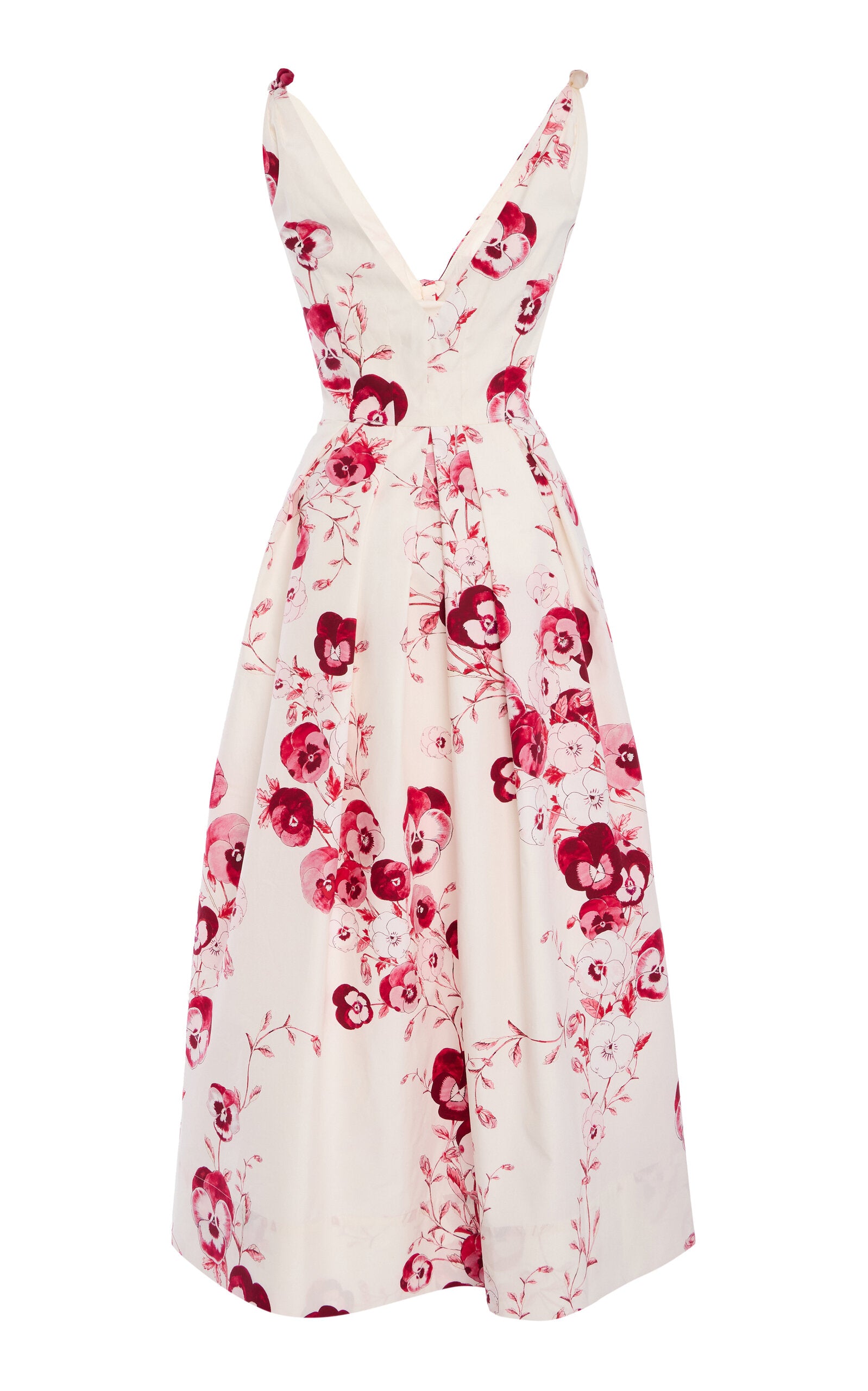 Giambattista Valli Floral Poplin Dress