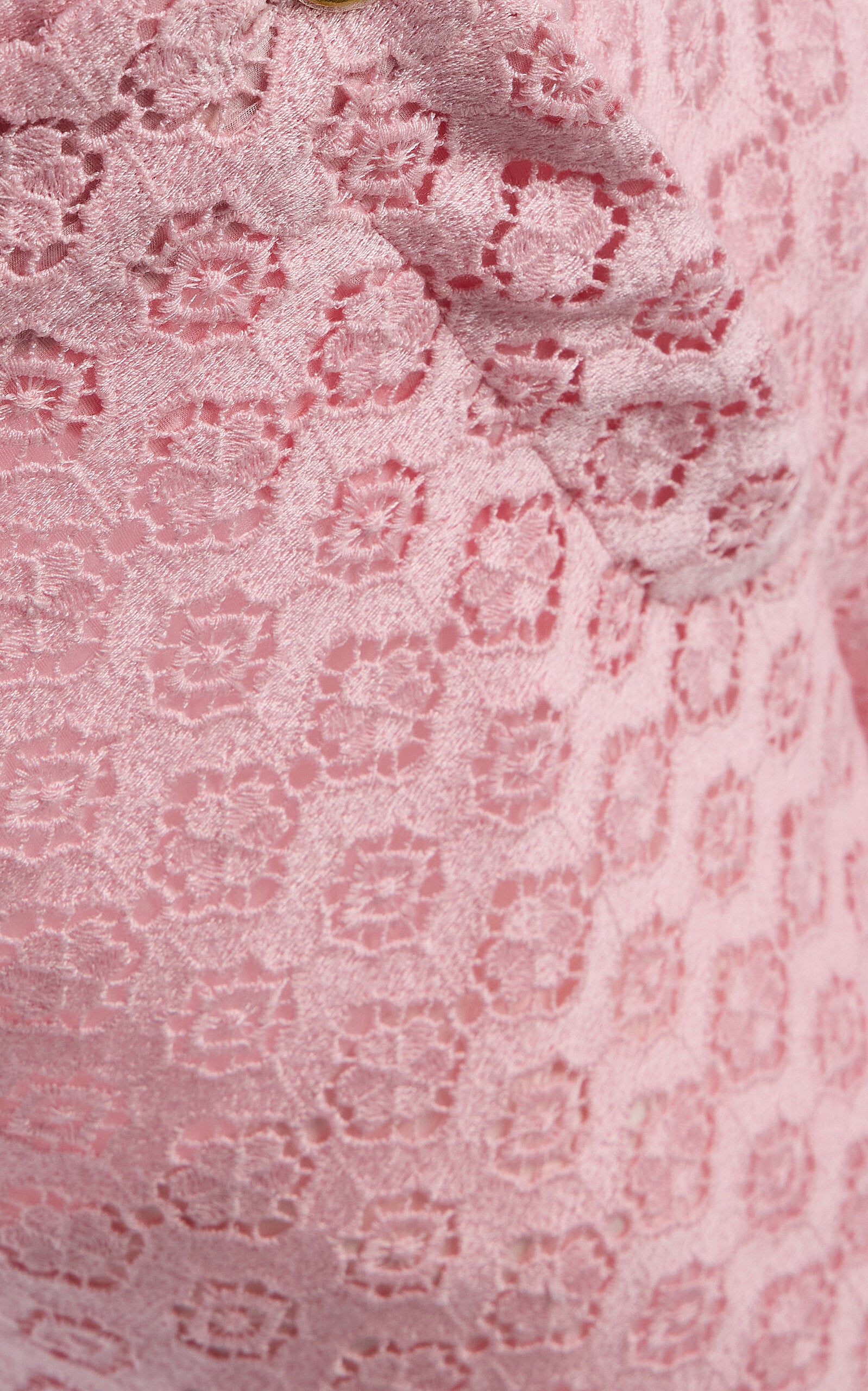 Giambattista Valli Pantalon en macramé fleuri