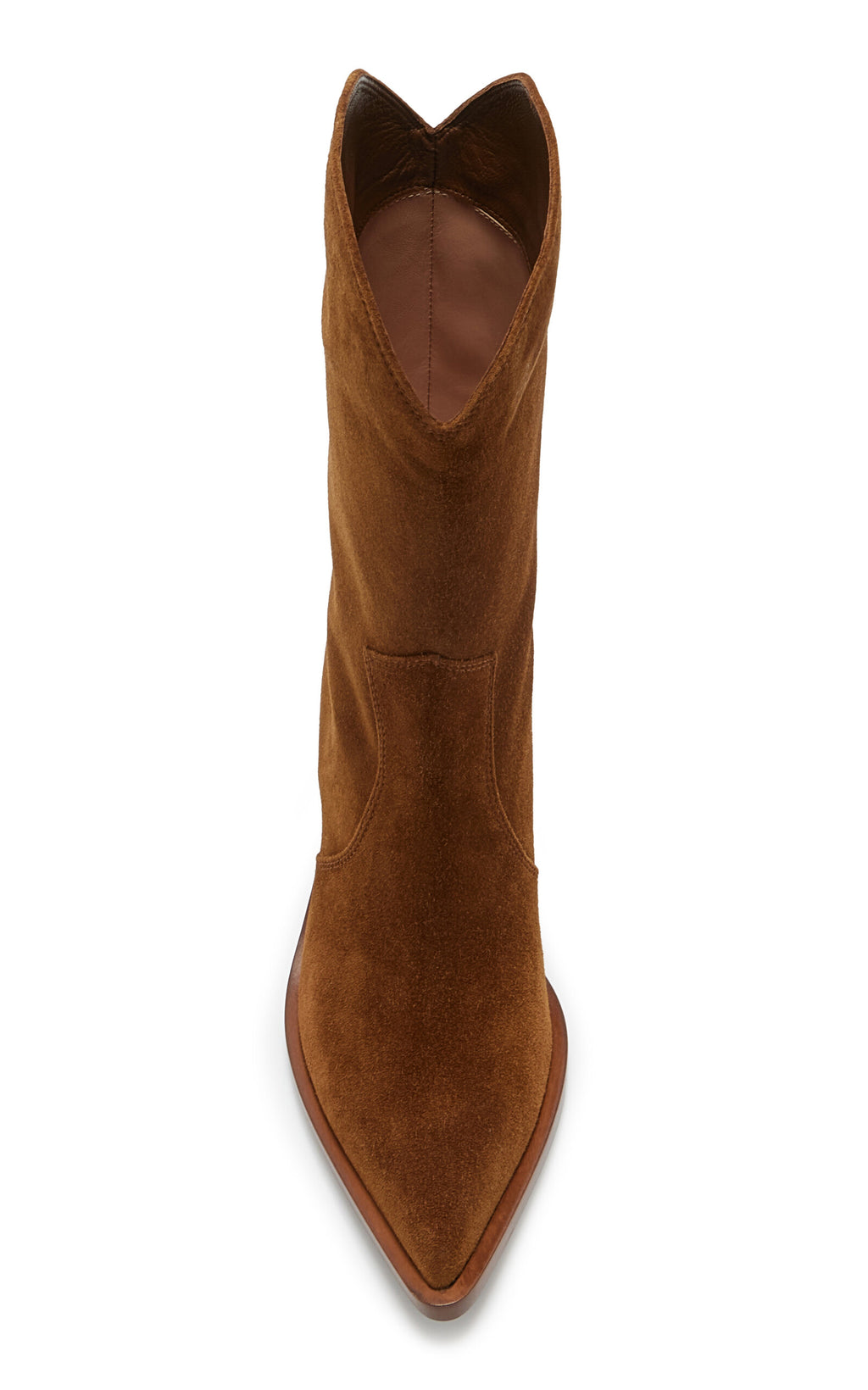 Gianvito Rossi Suede Western Boots