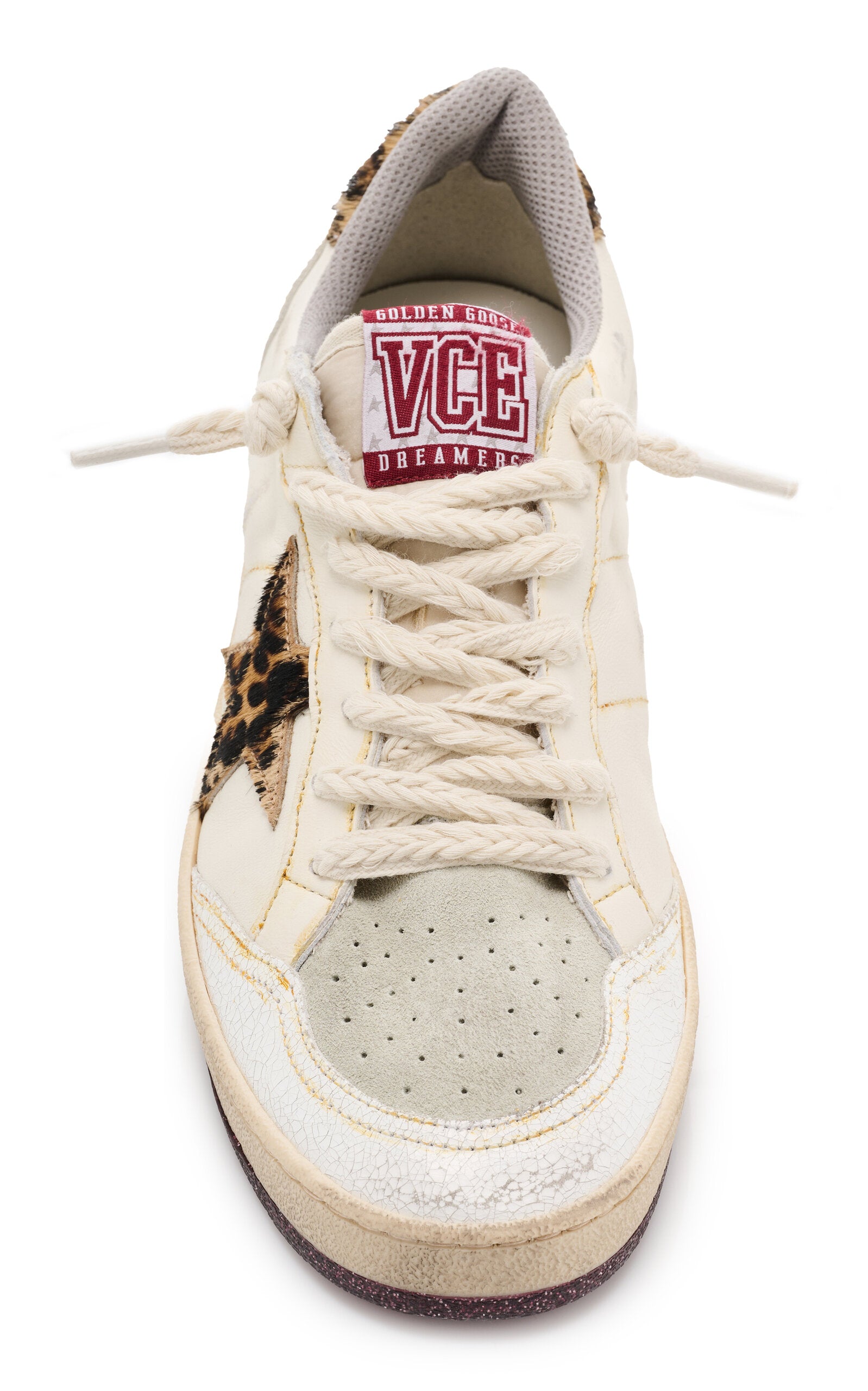 Golden Goose Ball Star Leather Sneakers