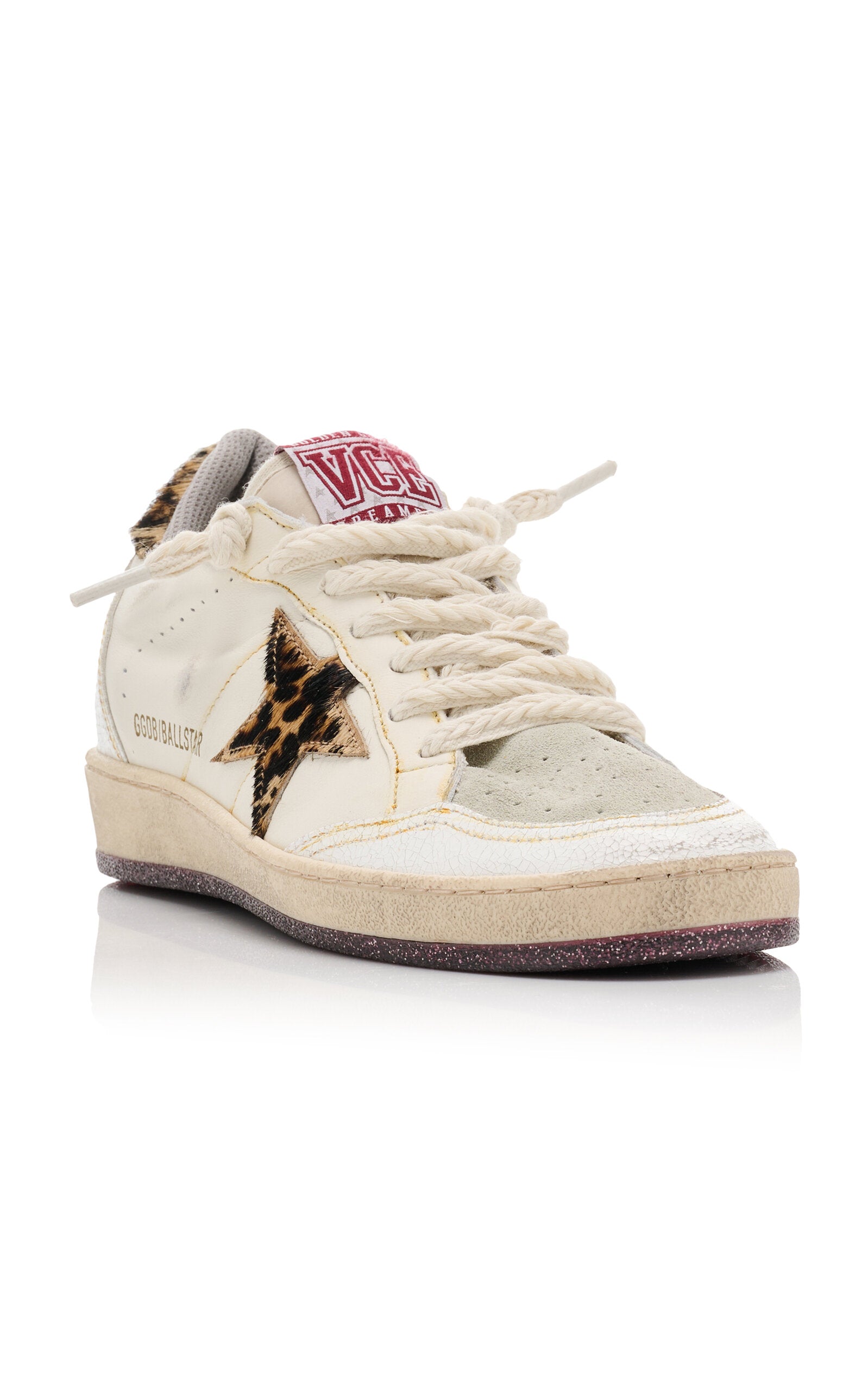 Golden Goose Ball Star Leather Sneakers
