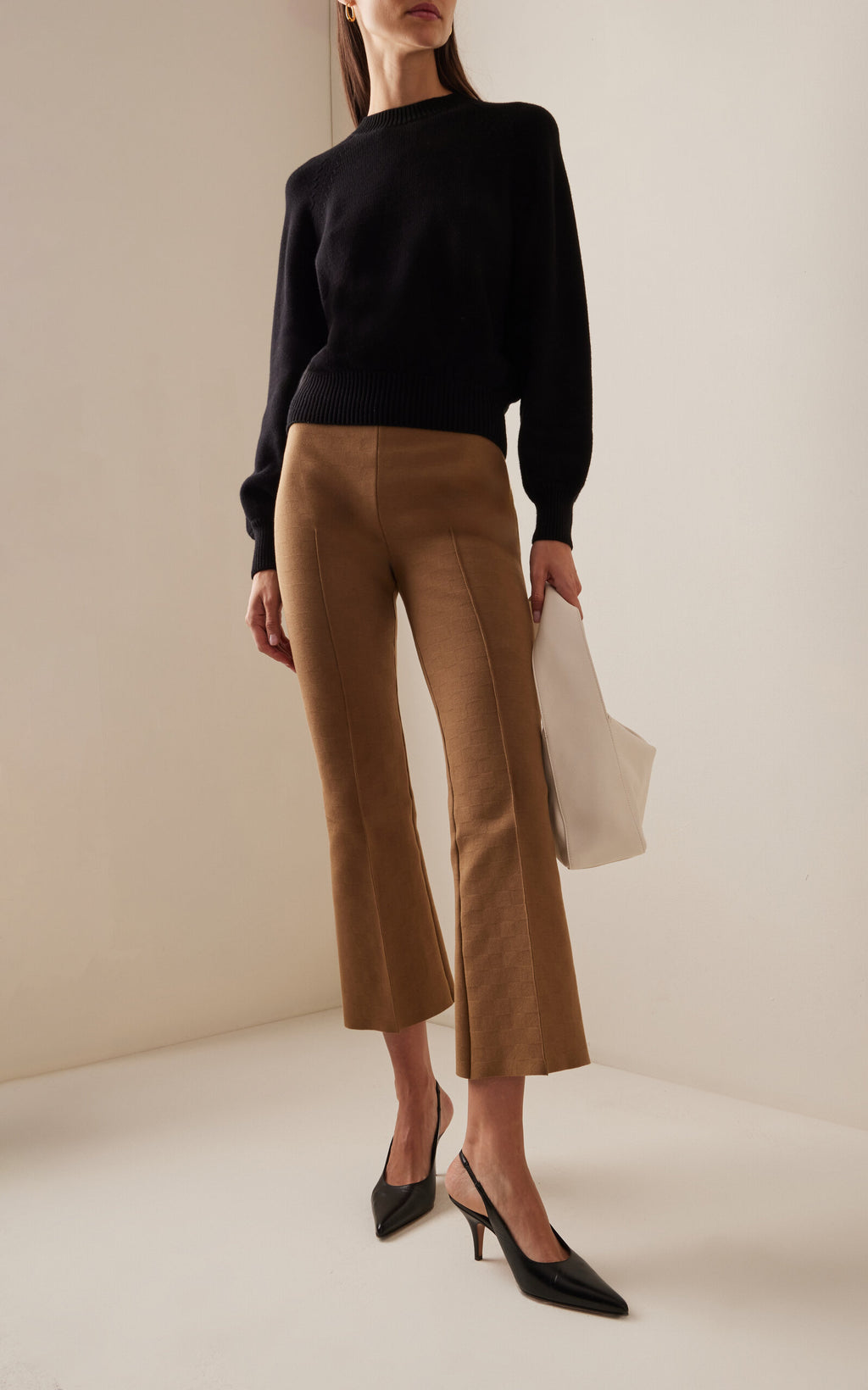 High Sport Exclusive Kick Stretch-Cotton Knit Cropped