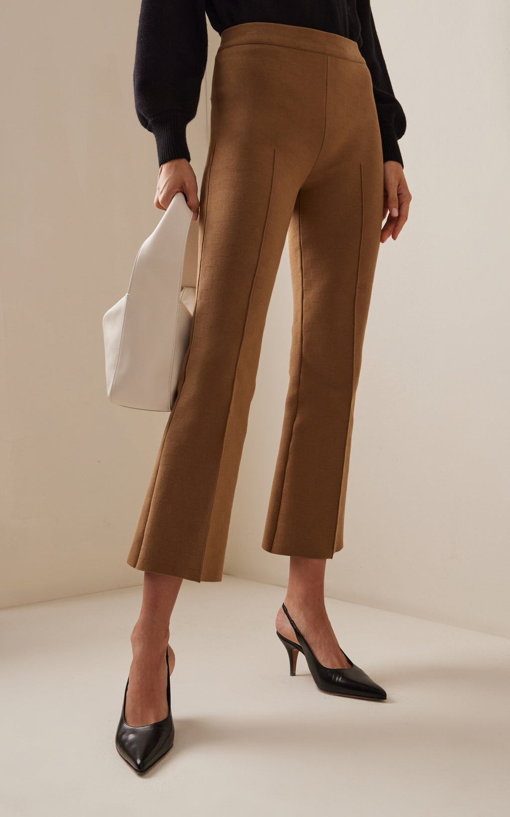 High Sport Exclusive Kick Stretch-Cotton Knit Cropped