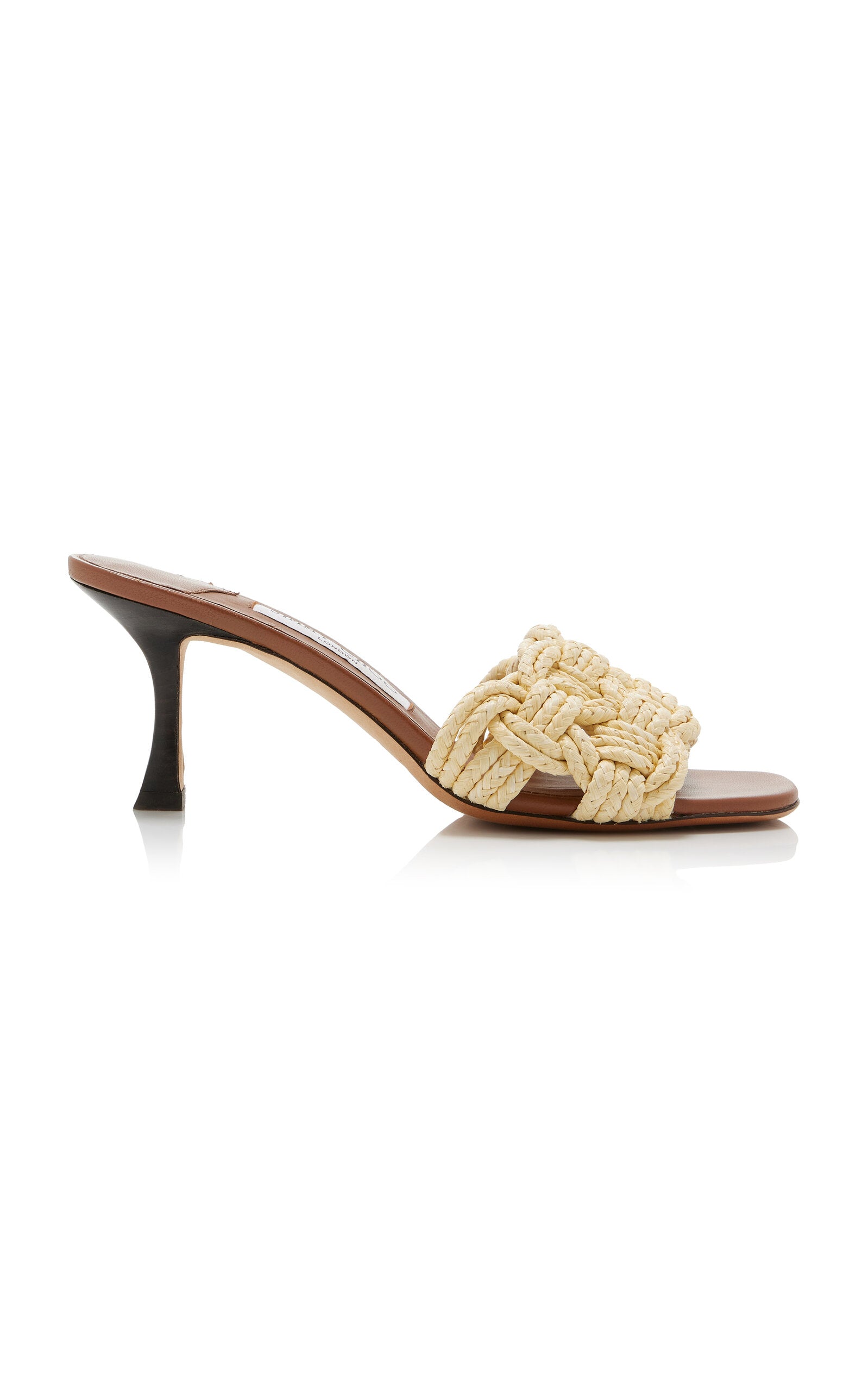 Jimmy Choo Chara Raffia Mules