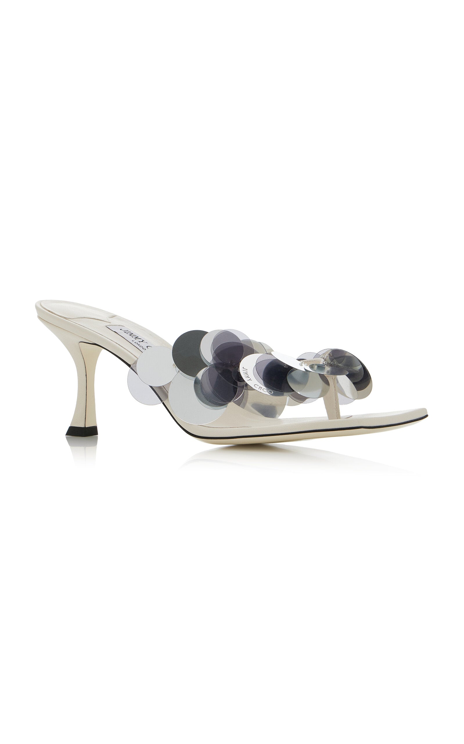 Jimmy Choo Freja Sequined Suede Sandals