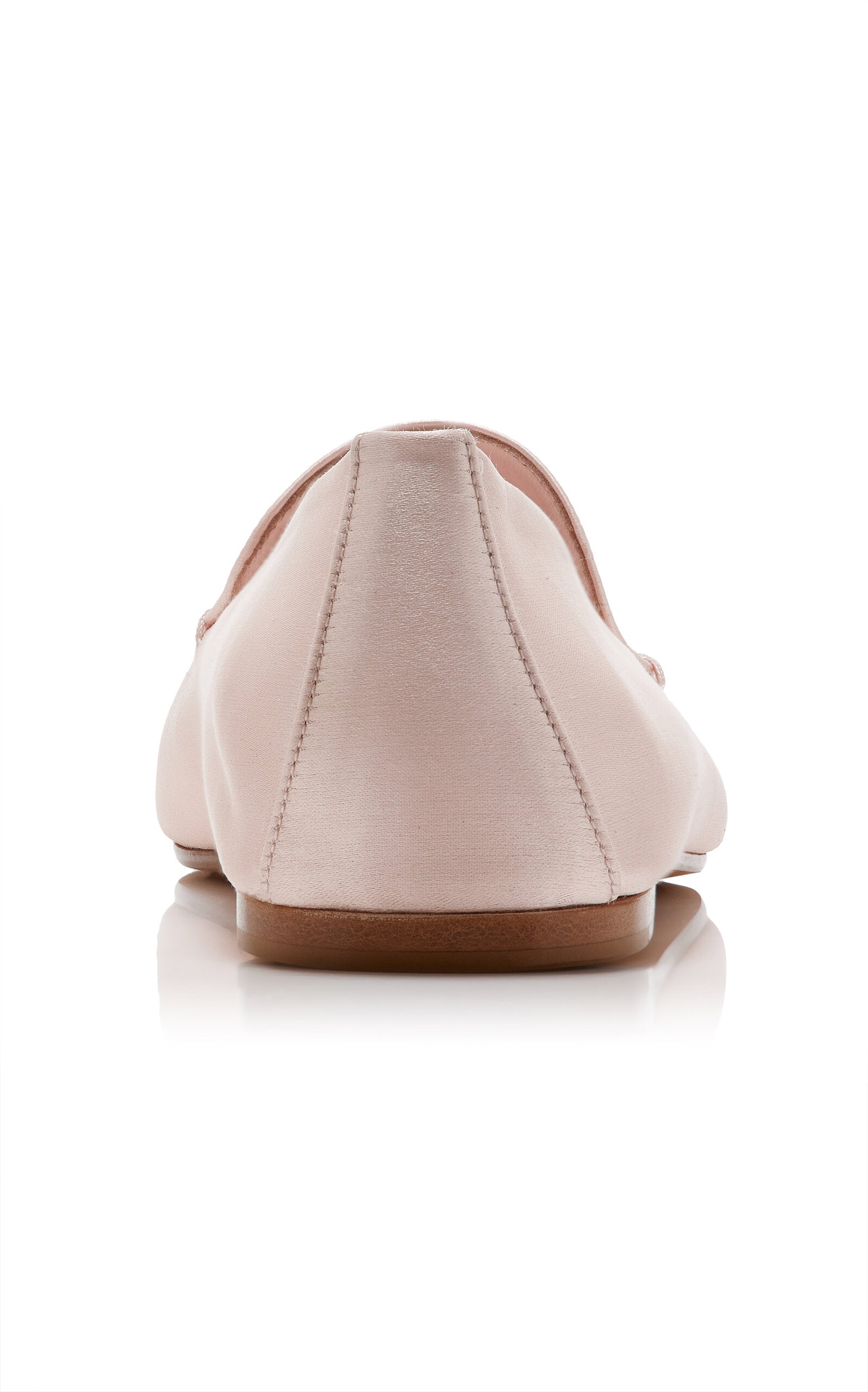 Khaite Monroe Satin Loafers
