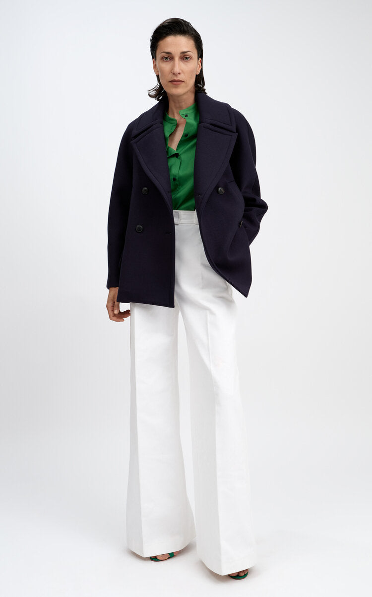 Pantalon large en coton Martin Grant