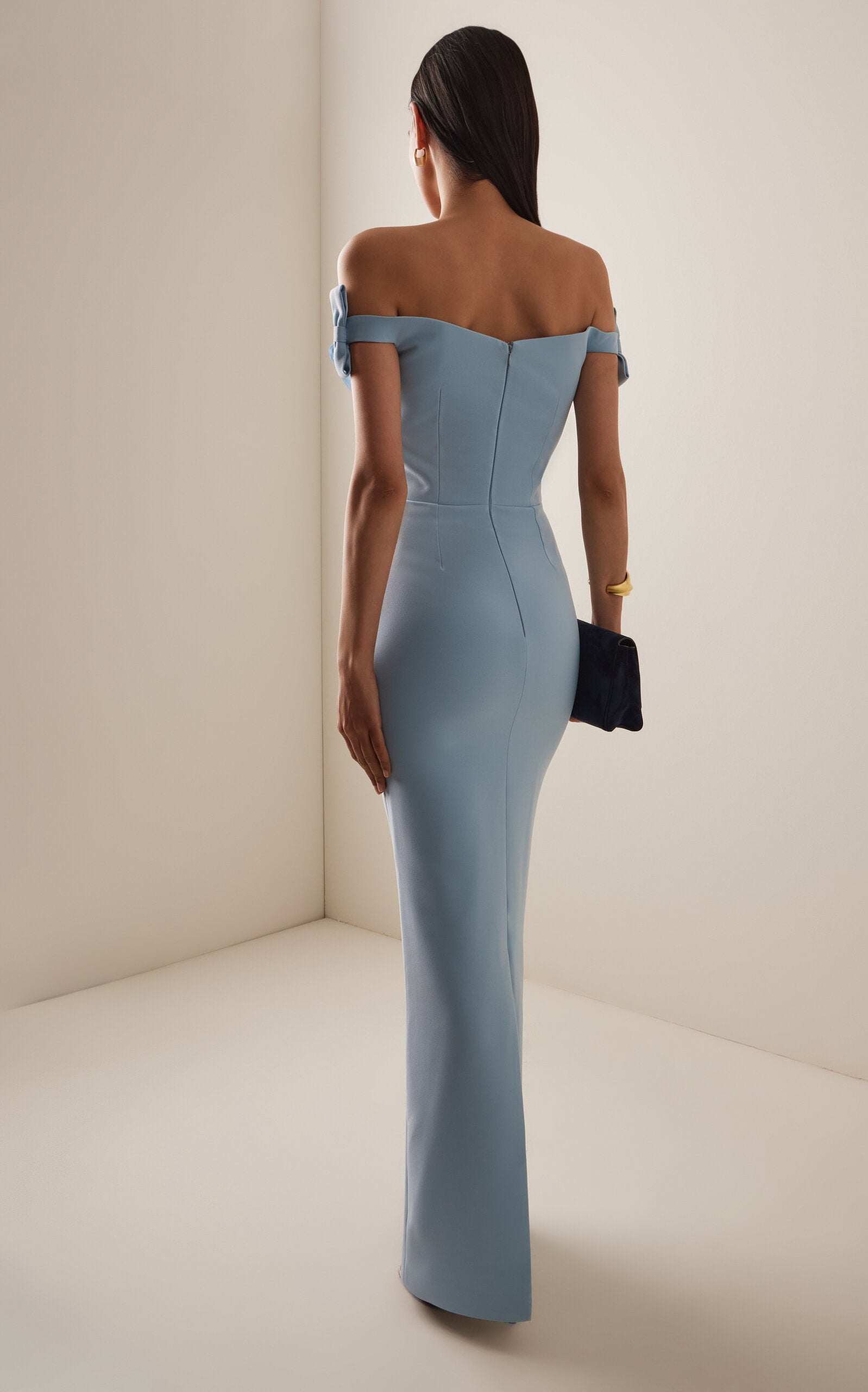 The New Arrivals Ilkyaz Ozel Livia Off-The-Shoulder Gown