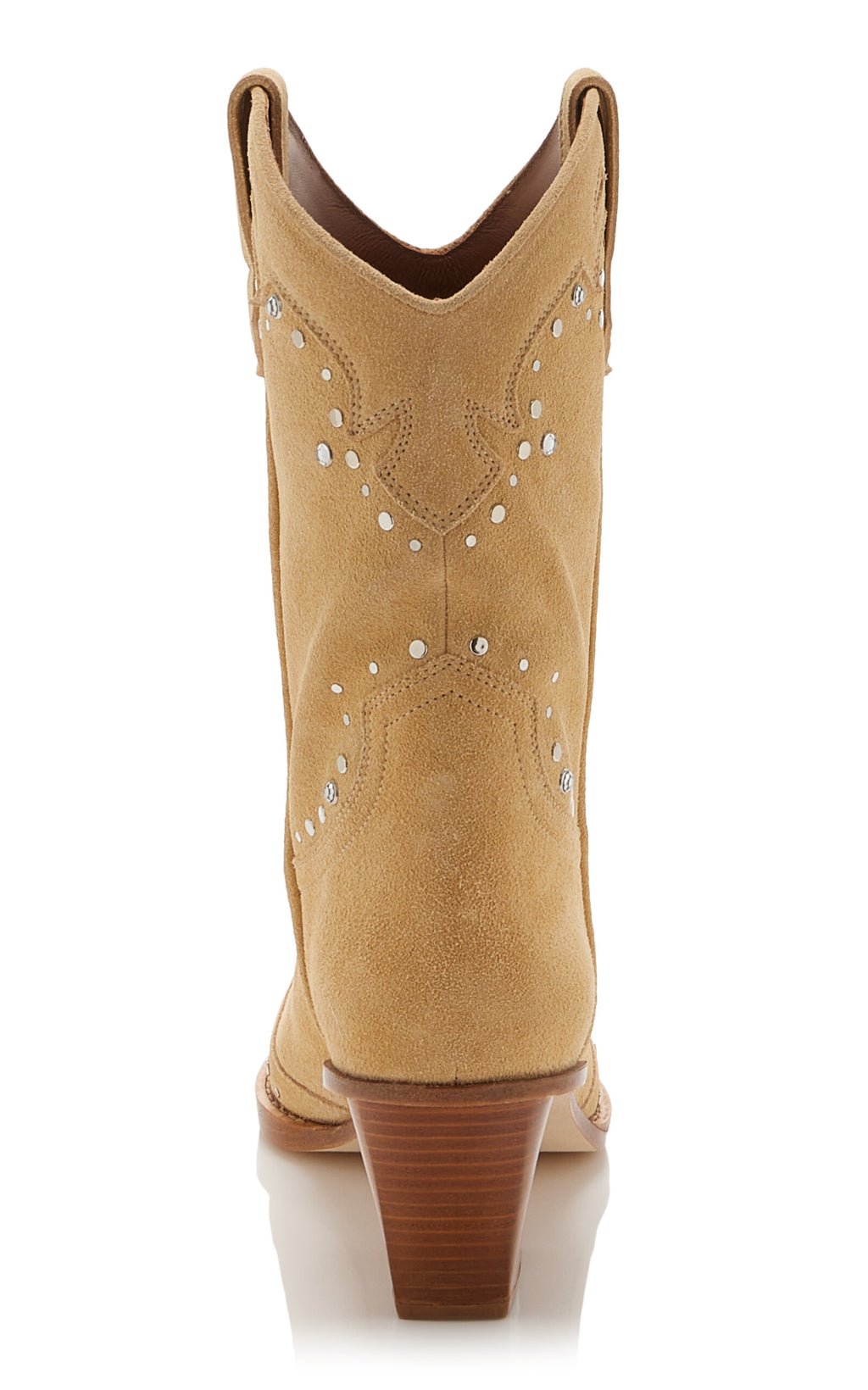 Paris Texas Janice Studded Suede Western Boots