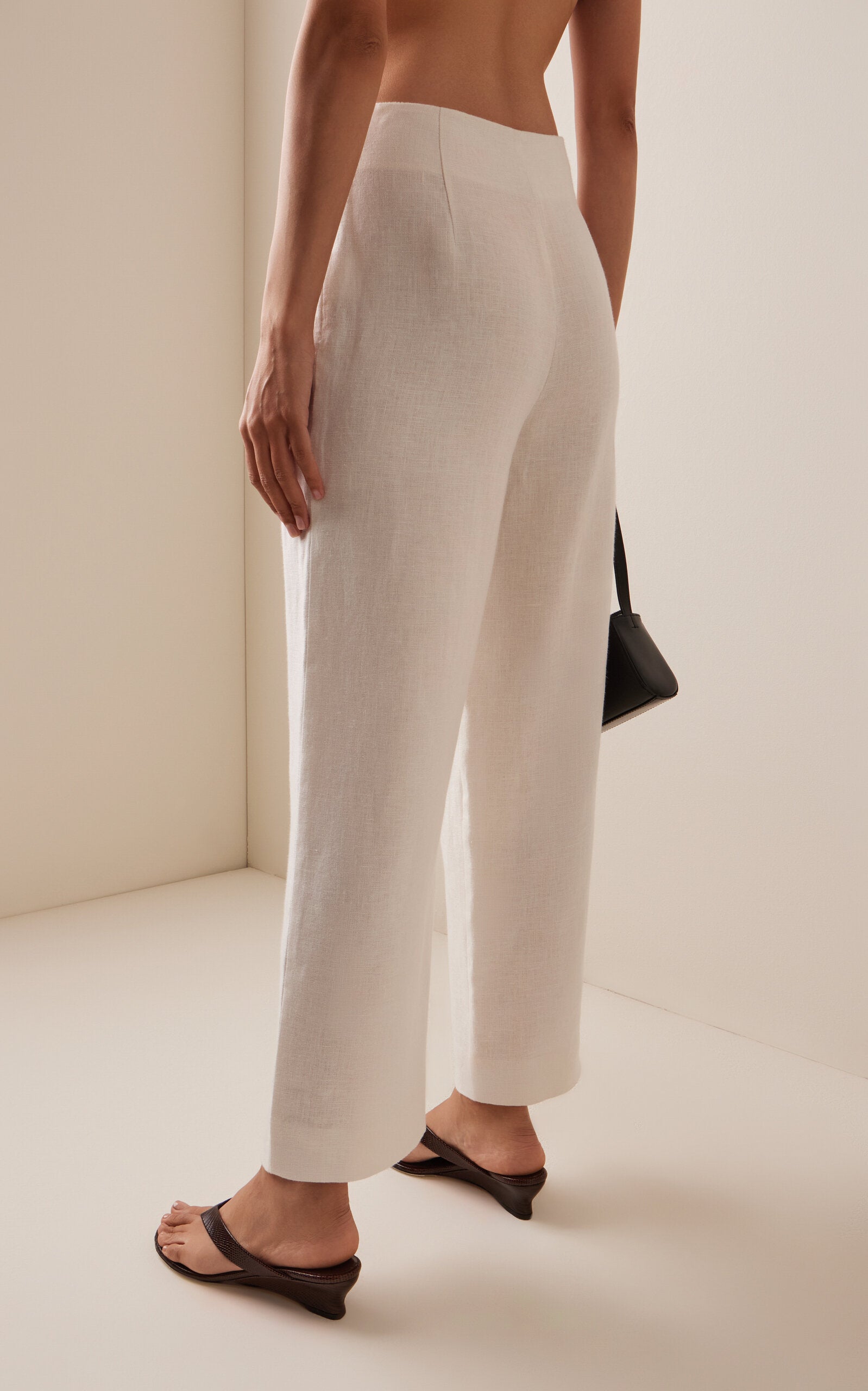 Pantalon en lin Posse Noelle