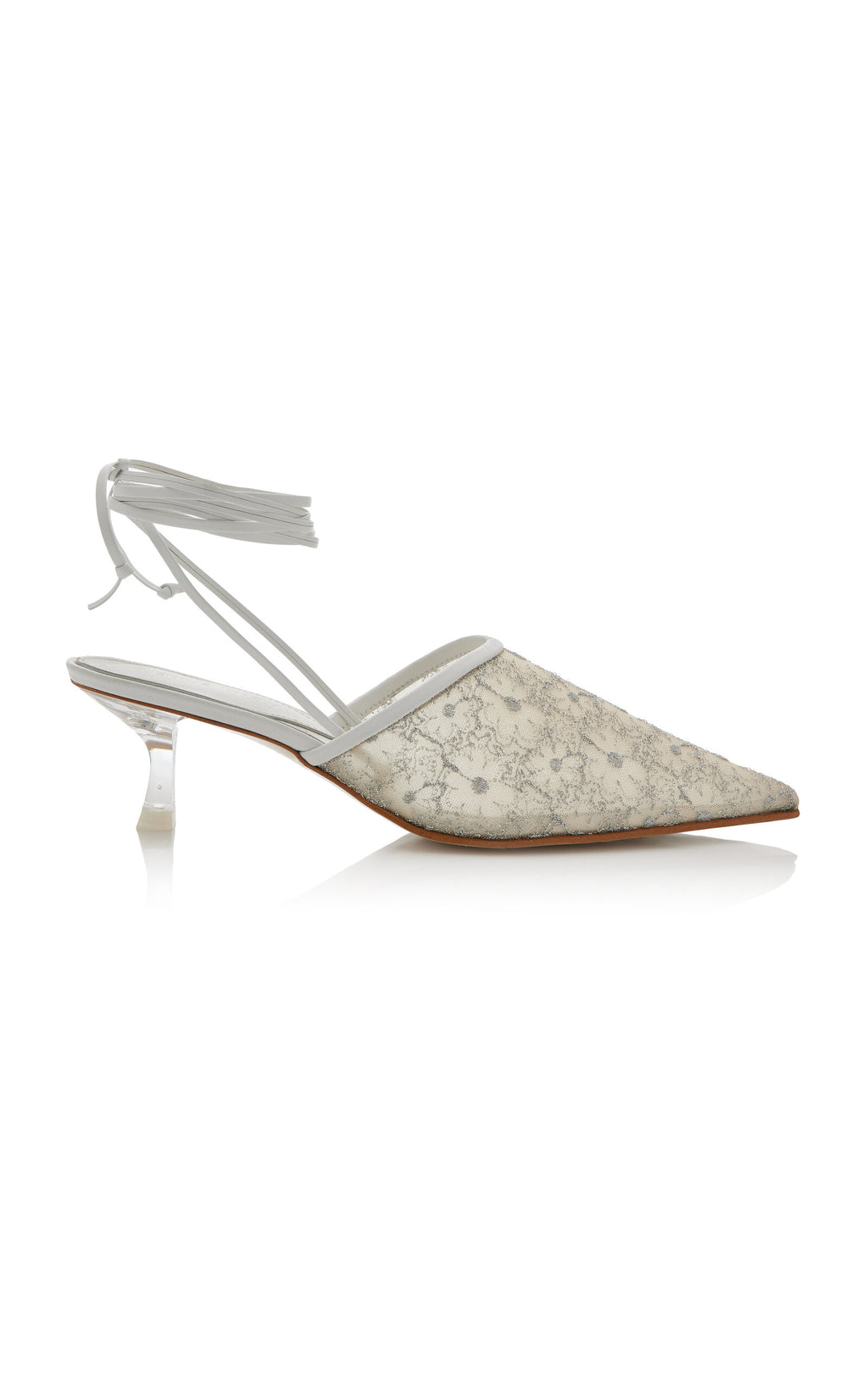 Reike Nen Exclusive Riviera Bit Convertible Floral-Mesh Mules
