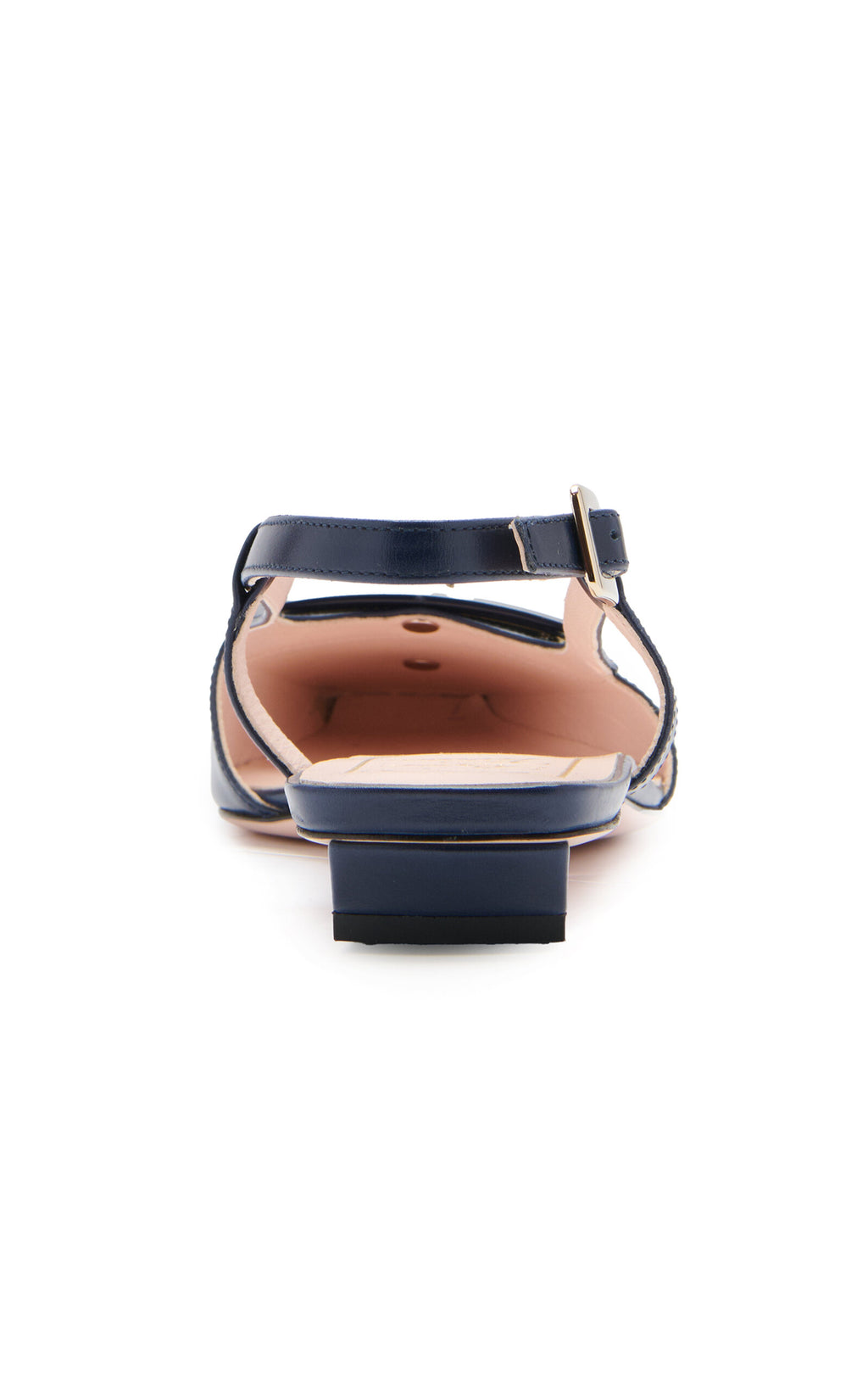 Roger Vivier BV Leather Slingback Flats
