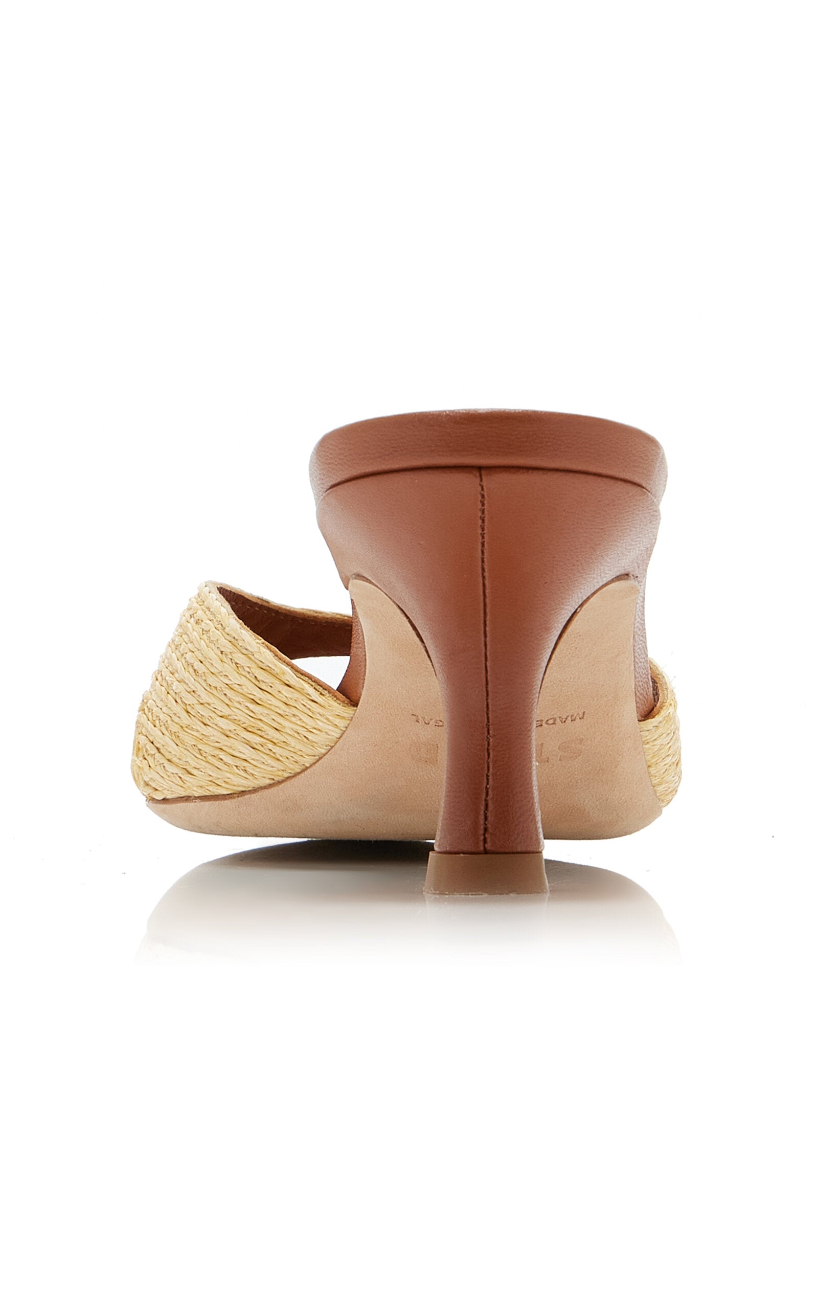 STAUD Brigitte Raffia Mules