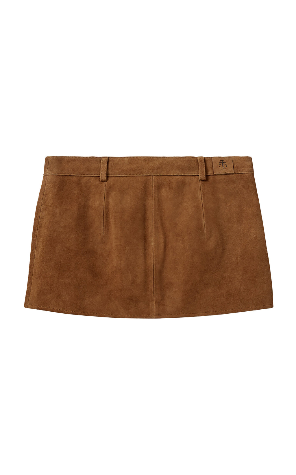 THE GARMENT Goatskin Suede Mini Skirt