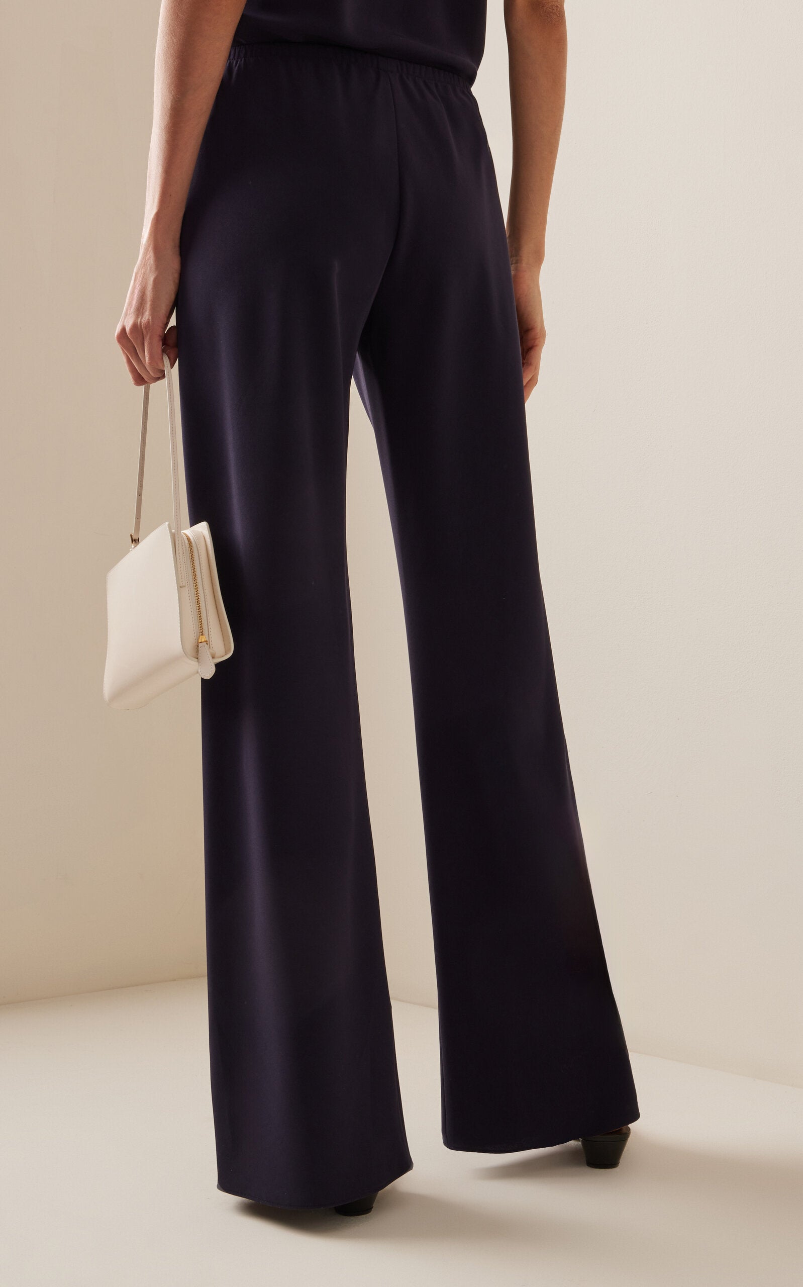 Pantalon large en cady Gala de The Row