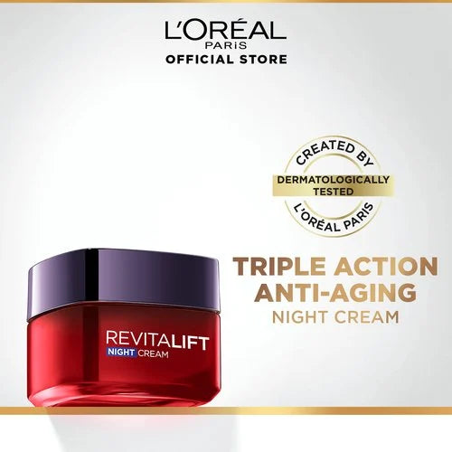 L'Oréal Paris Triple Action - Anti-Aging Night Cream