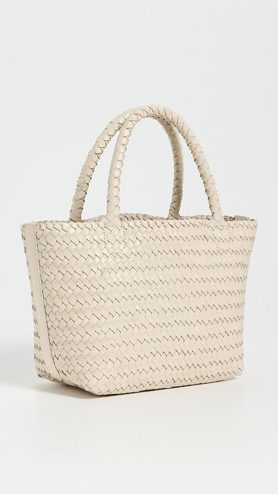 Petit sac fourre-tout tissé à la main Madewell